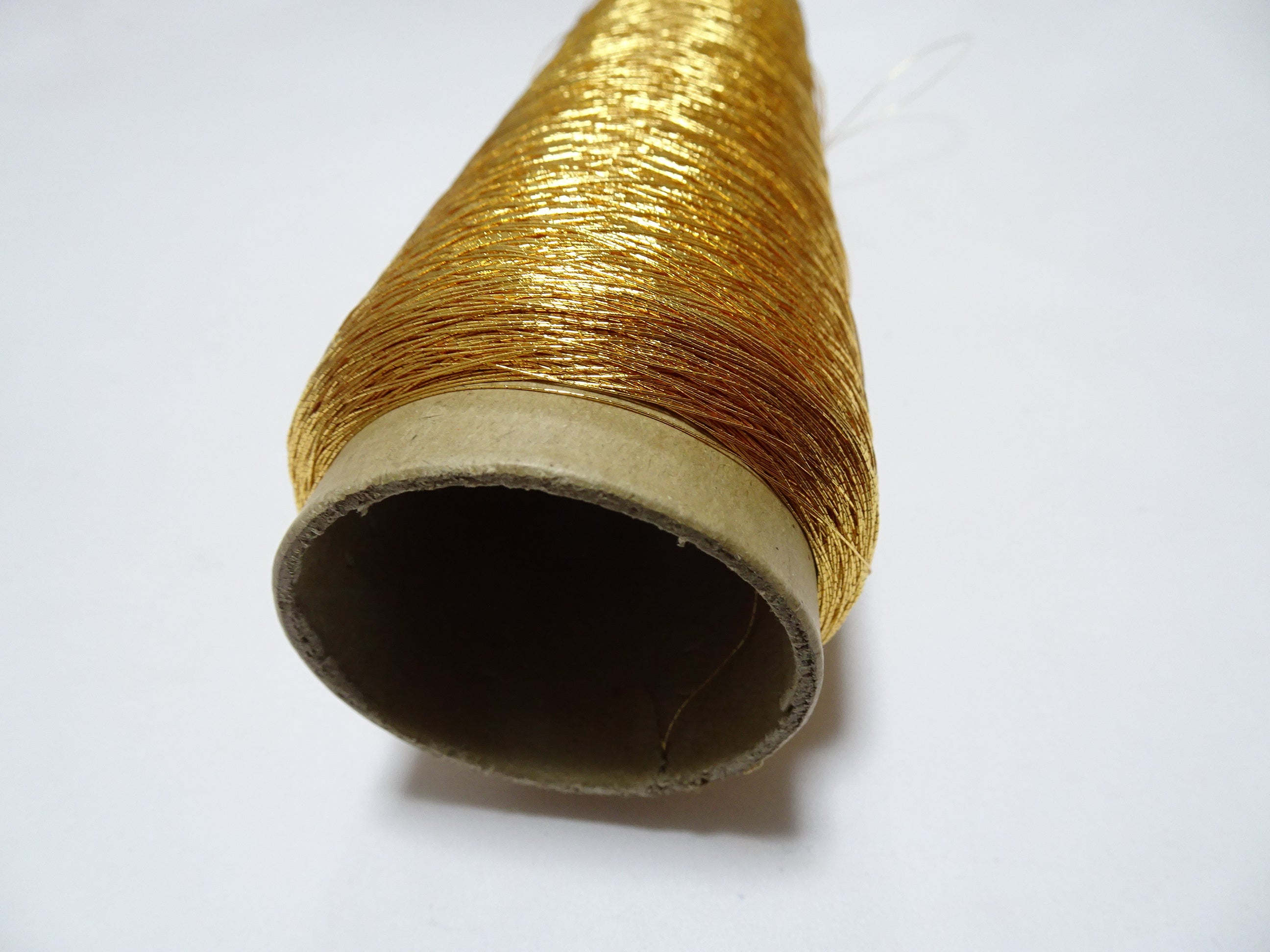 Japanese vintage Superb gold leaf thread 320  embroidery 1000M  0.30mm