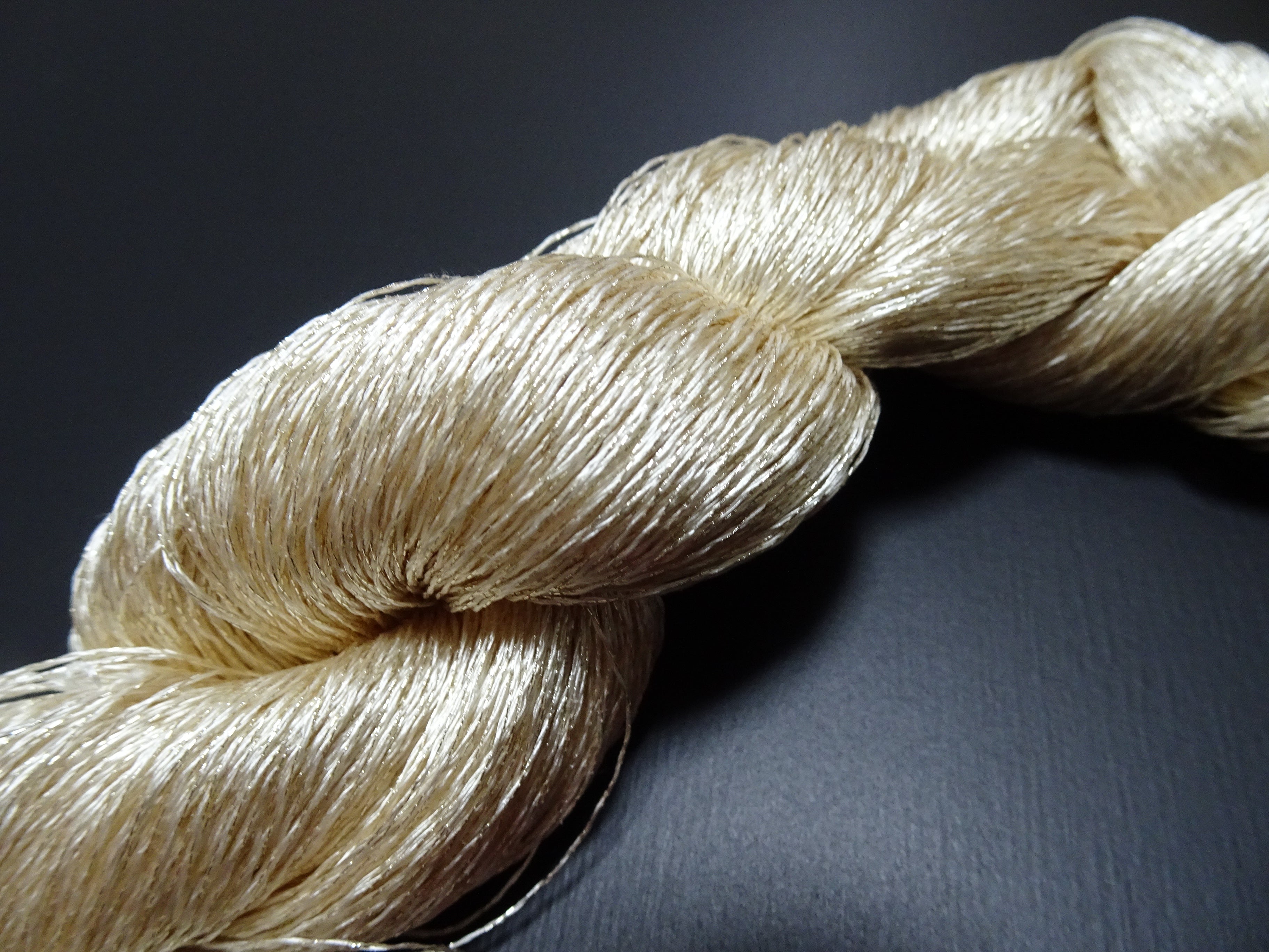 Japanese Vintage High Class Rare Silk Thread Mixture of Gold embroidery 17684