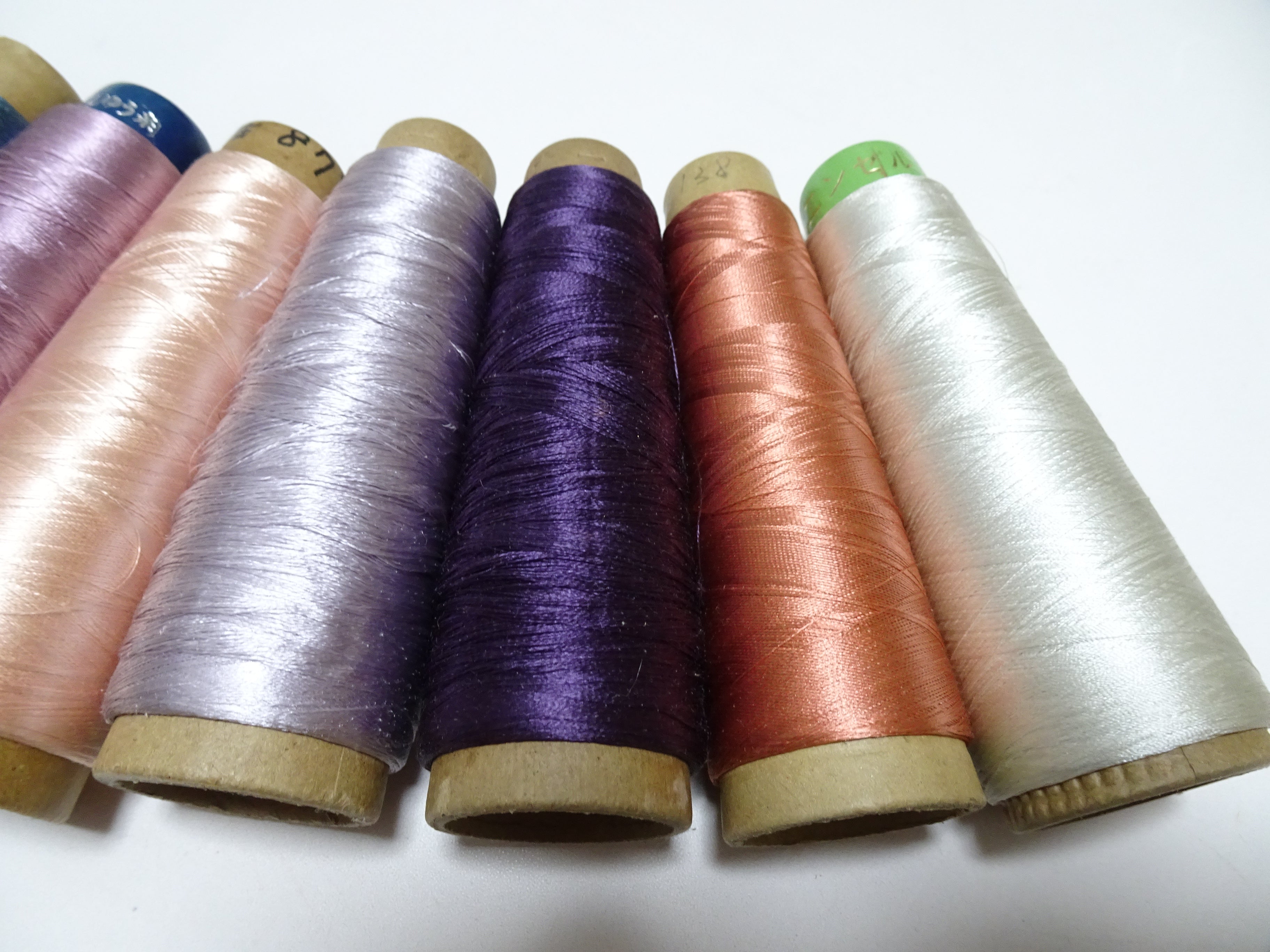 Special Price!! Japanese vintage silk thread 10sets embroidery Over 6,000 meters  16354
