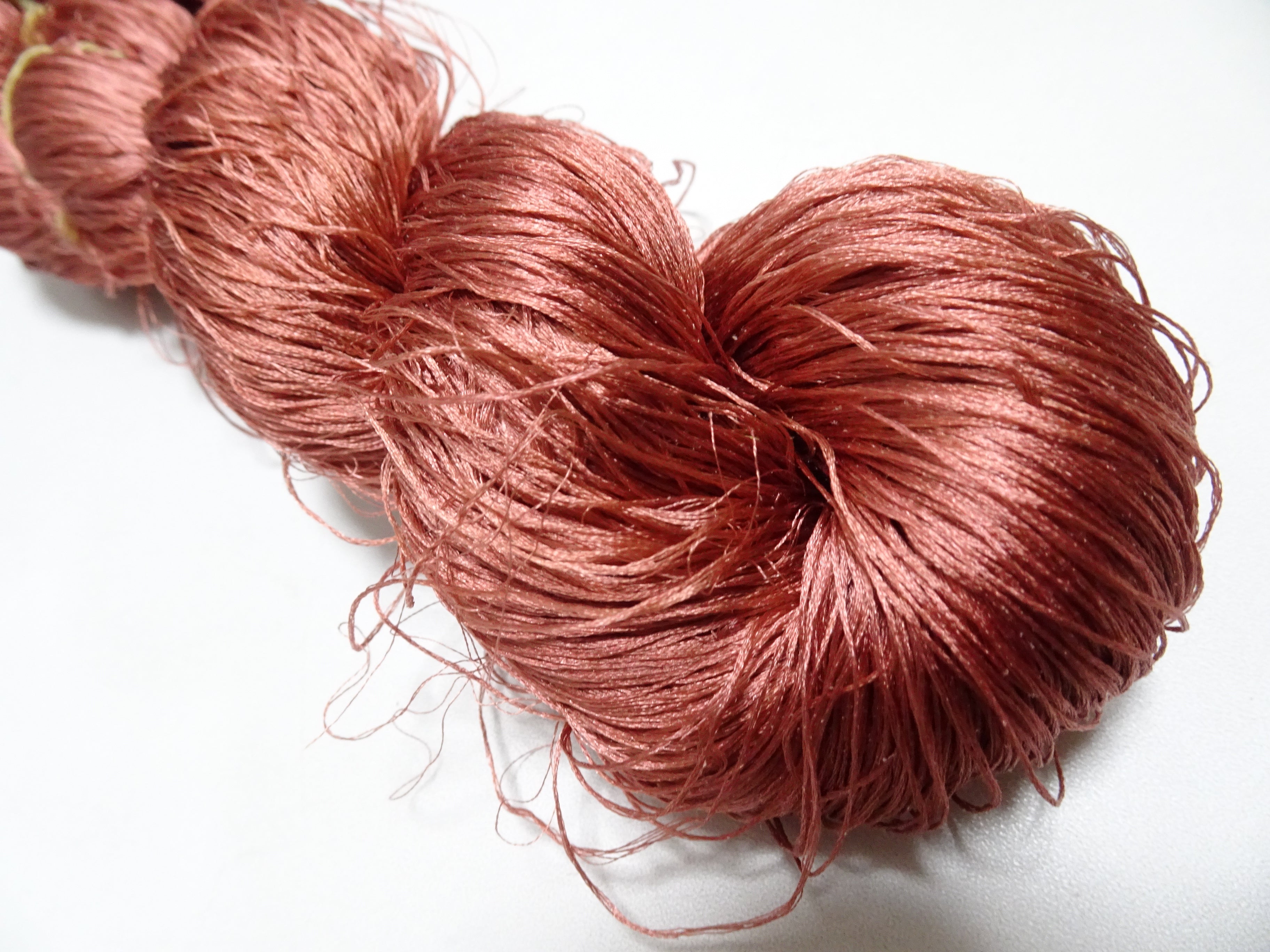 Japanese Vintage 6 Loose-Twist Silk Threads 19236