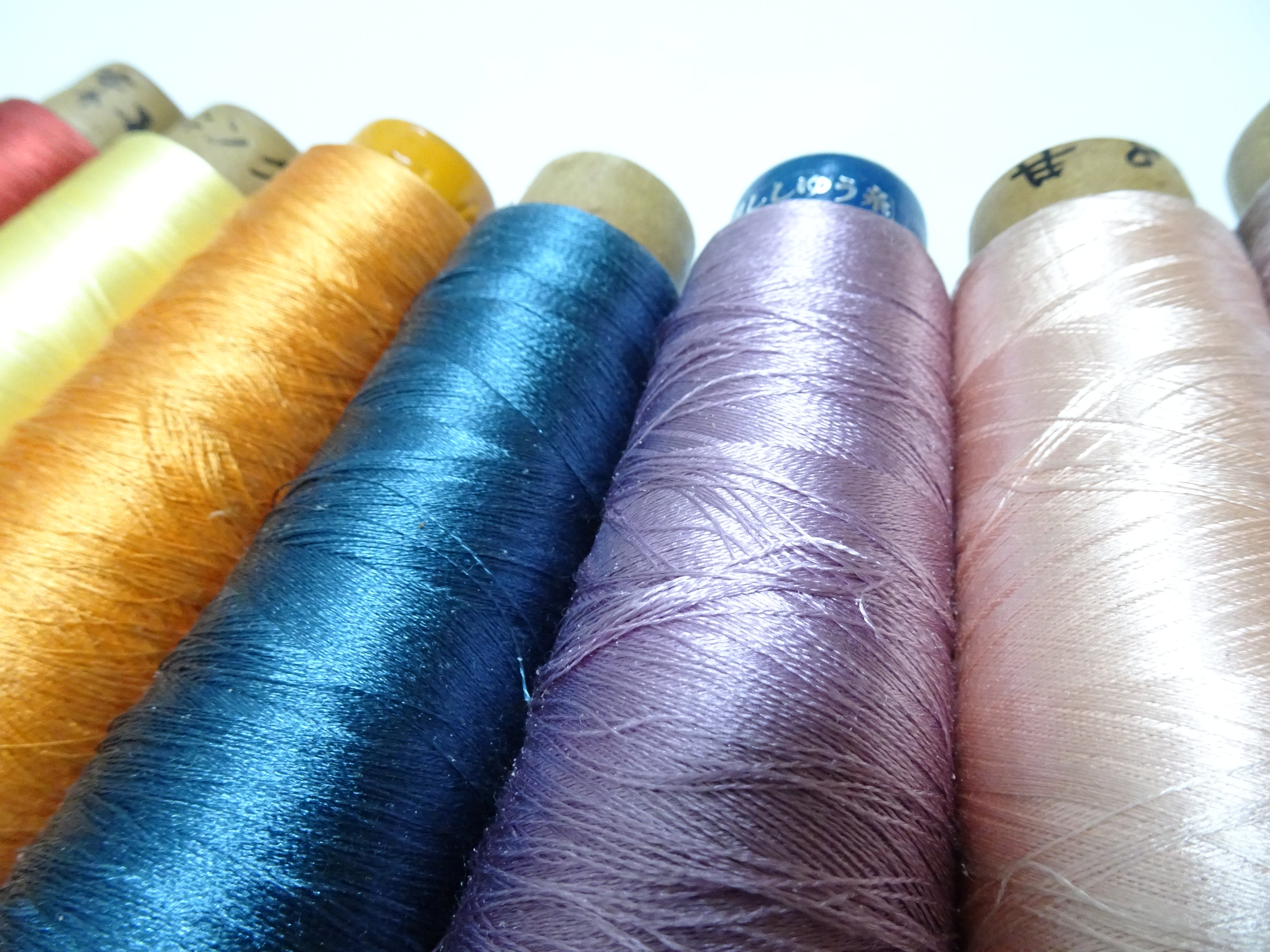 Special Price!! Japanese vintage silk thread 10sets embroidery Over 6,000 meters  16354