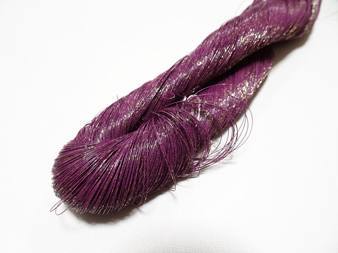 Special price! Japanese Vintage Super Rare Urushi (japanese lacquer) Kinsunago thread Over 1000M  0.16mm  12593