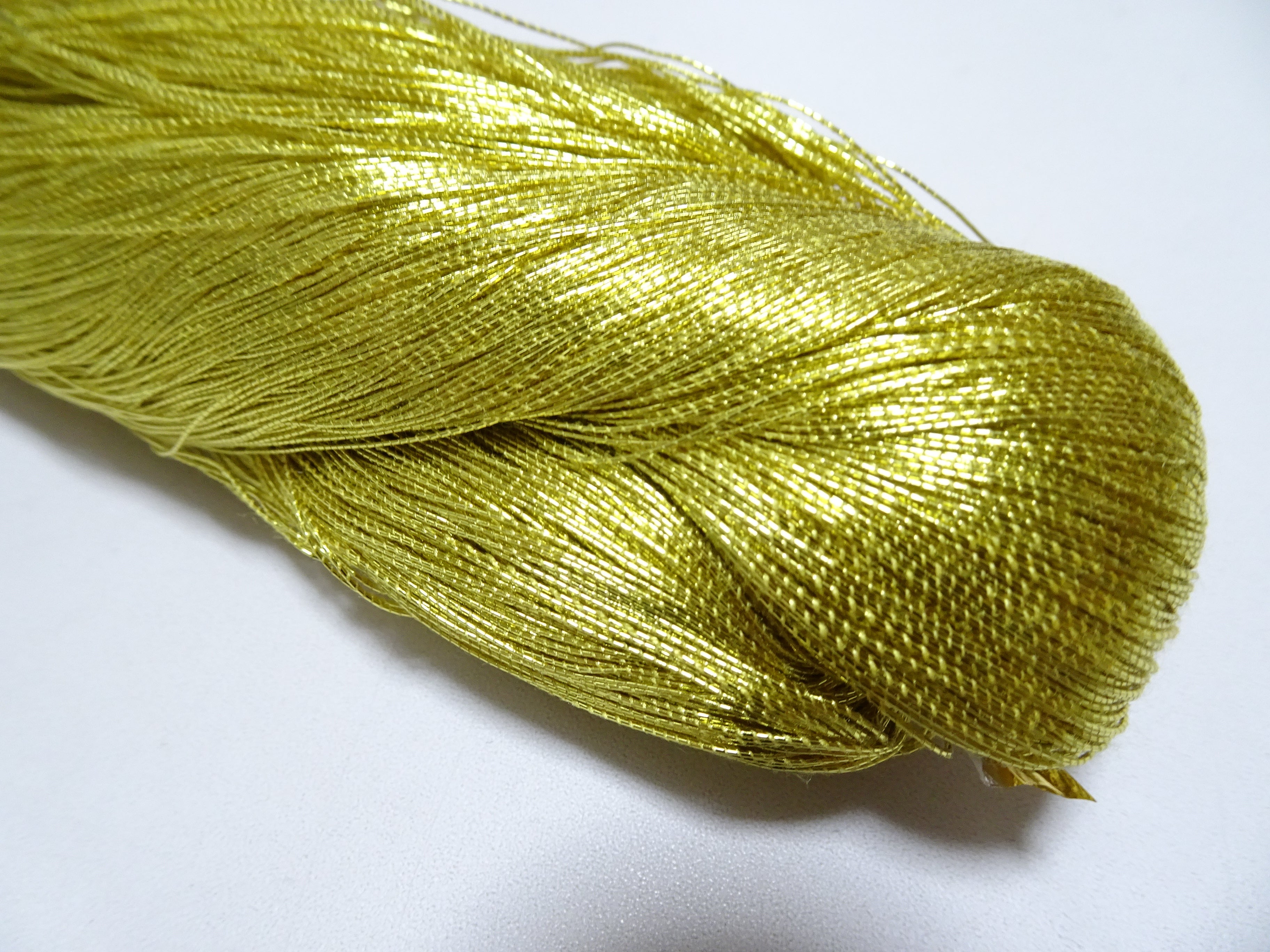 Special Price!!Japanese Vintage High Class Aluminum Leaf Gold Thread 5 Embroidery 1000M  0.40mm  17706