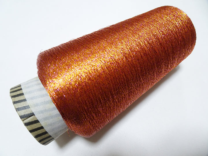 Super Special price! Japanese vintage metallic lame thread embroidery 5000M 9332