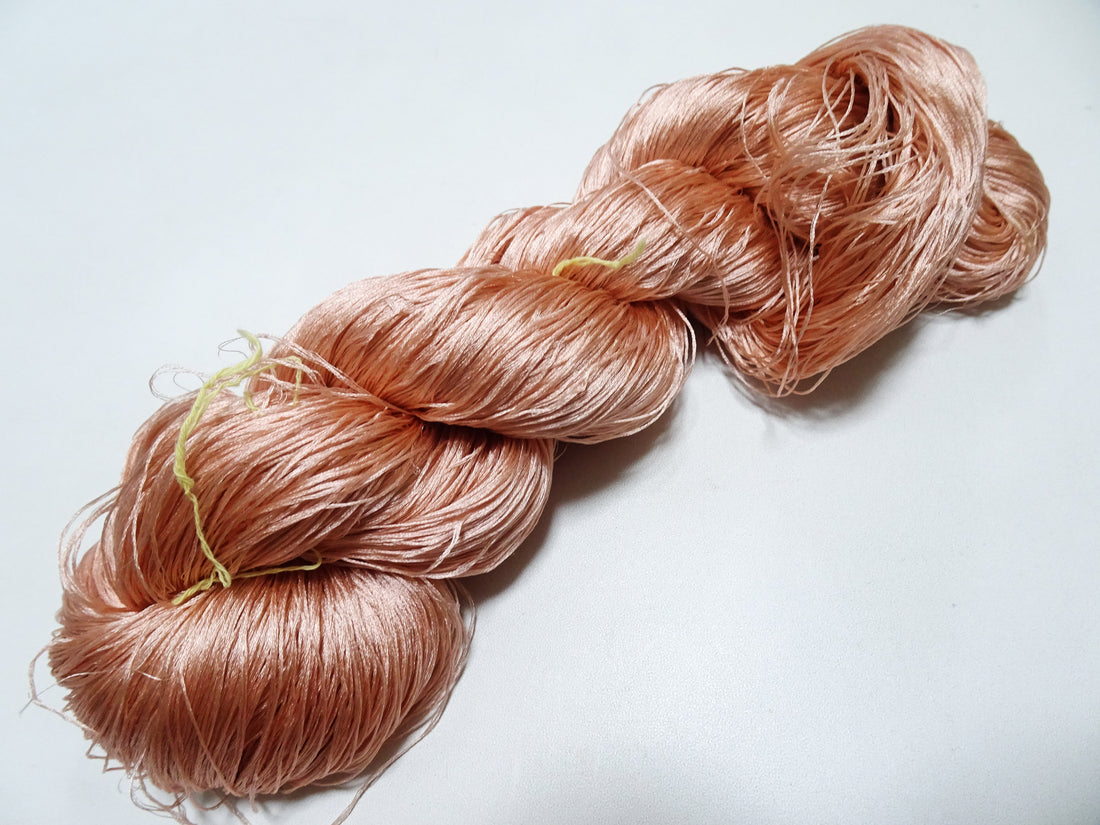 Japanese Vintage 6 Loose-Twist Silk Threads 19237