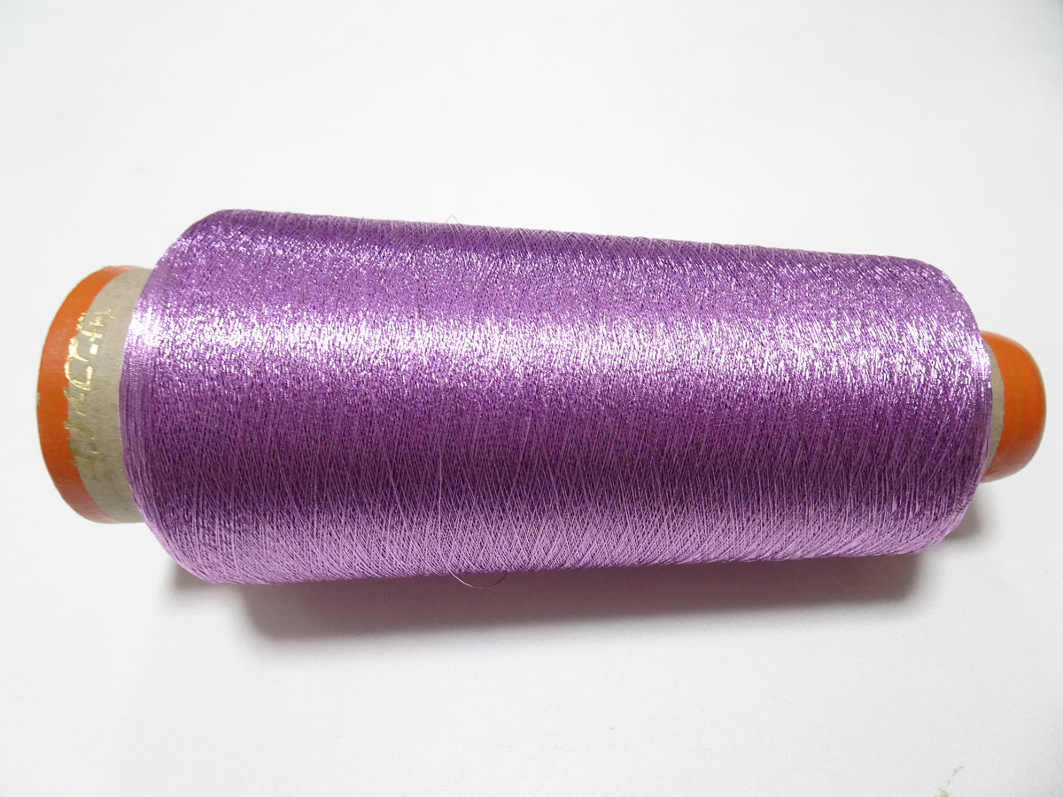 Japanese vintage rare Superb pure silver leaf thread color 11 5000M 0 ...