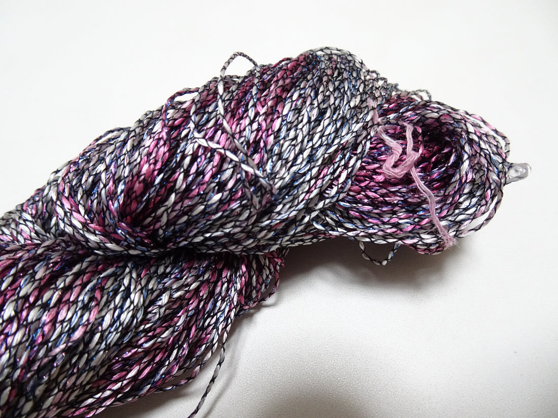 Japanese Tanaka Gen Silk – One-of-a-Kind Hand-Dyed Artistic Silk Thread, Rare Japanese Artisan Yarn, Limited Stock 16464