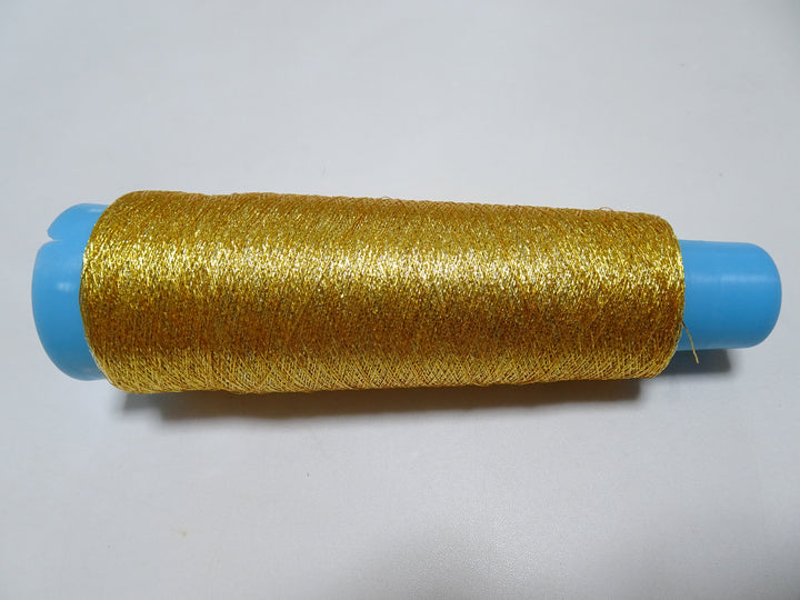 Special price!! Japanese Vintage Rare Metallic thread 2-color gradient greenish gold / silver Weaving & embroidery 1000M 16693  0.35mm