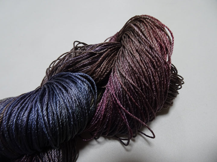 Japanese Tanaka Gen Silk – One-of-a-Kind Hand-Dyed Artistic Silk Thread, Rare Japanese Artisan Yarn, Limited Stock 16497