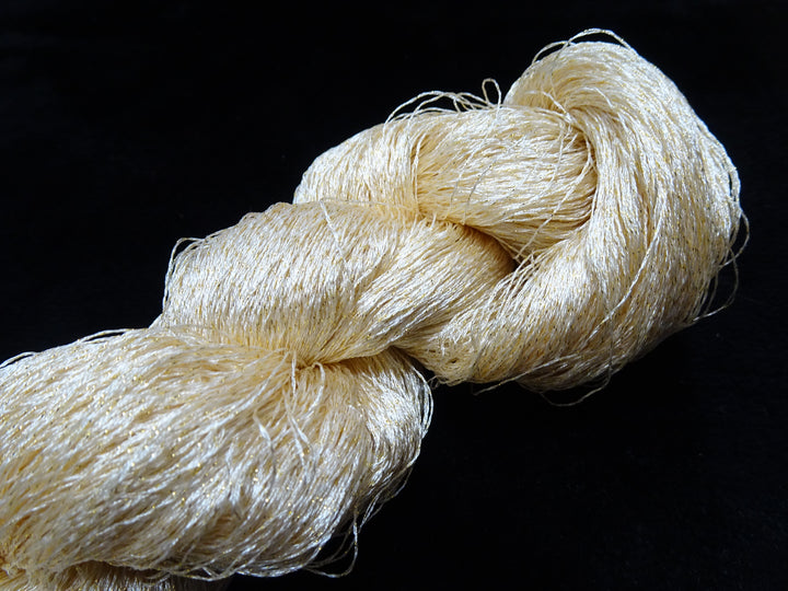 Japanese Vintage High Class Rare Silk Thread Mixture of Gold embroidery 17887