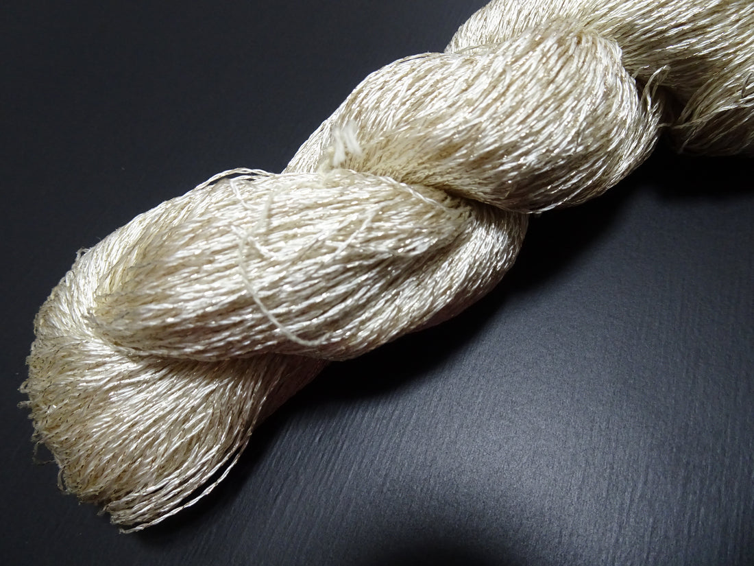 Japanese Vintage High Class Rare Silk Thread Mixture of Gold embroidery 17685