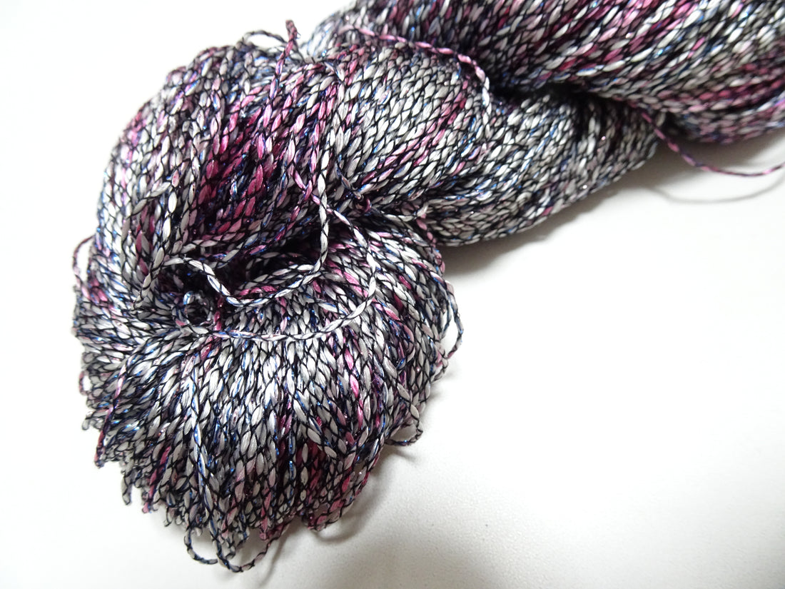 Japanese Tanaka Gen Silk – One-of-a-Kind Hand-Dyed Artistic Silk Thread, Rare Japanese Artisan Yarn, Limited Stock 16464