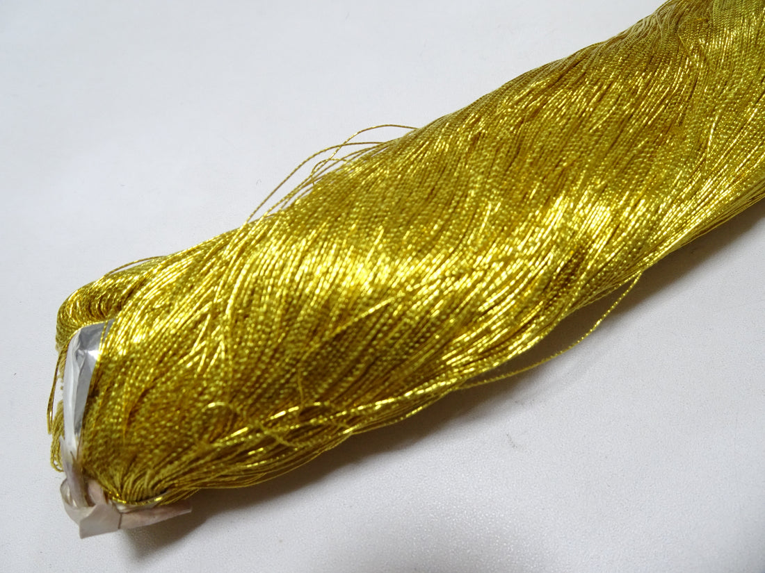 Special Price!!Japanese Vintage High Class Aluminum Leaf Gold Thread 5 Embroidery 1000M  0.40mm  17707