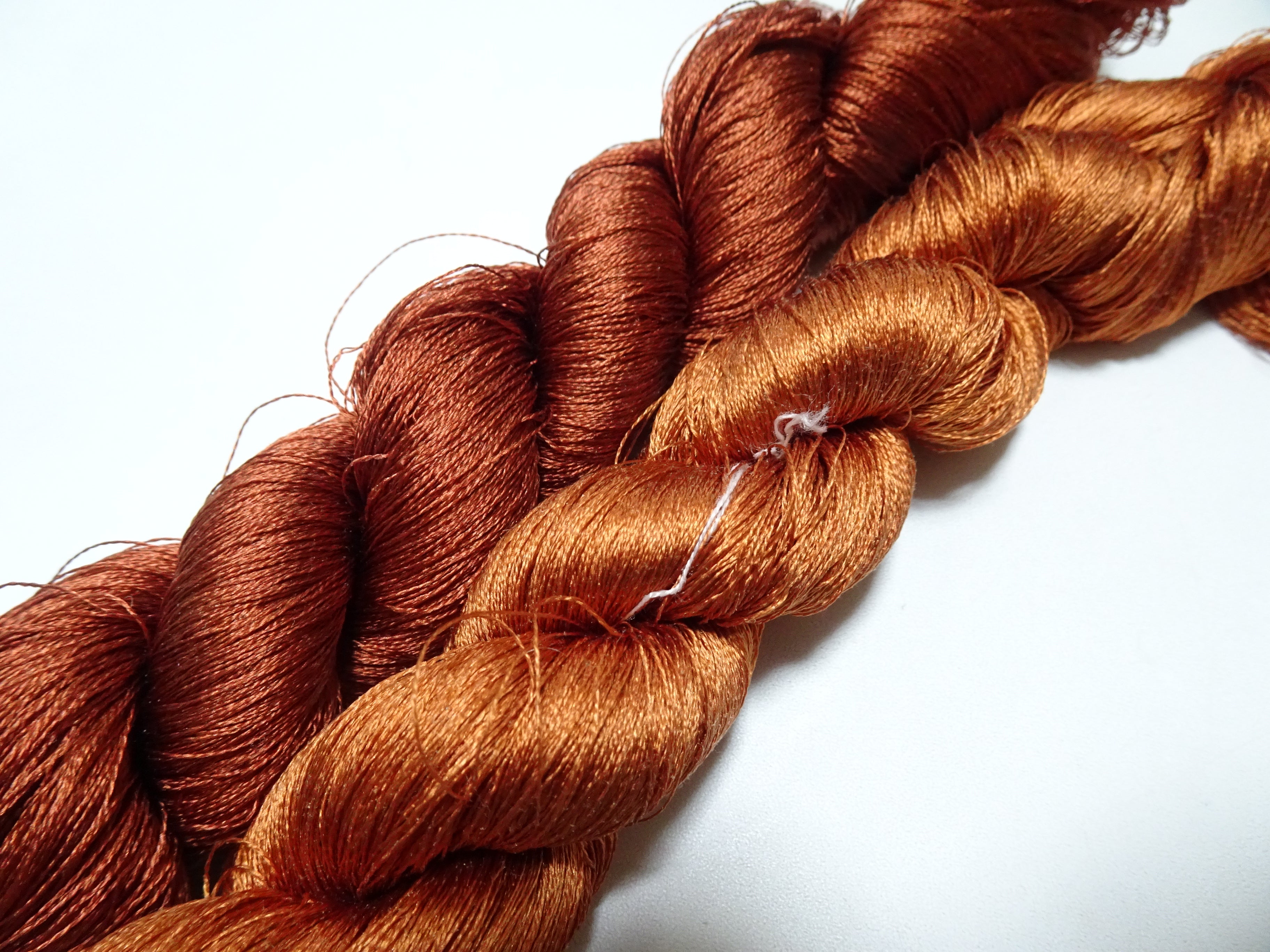 Japanese Vintage Twisted Silk Thread 2sets Embroidery 16943