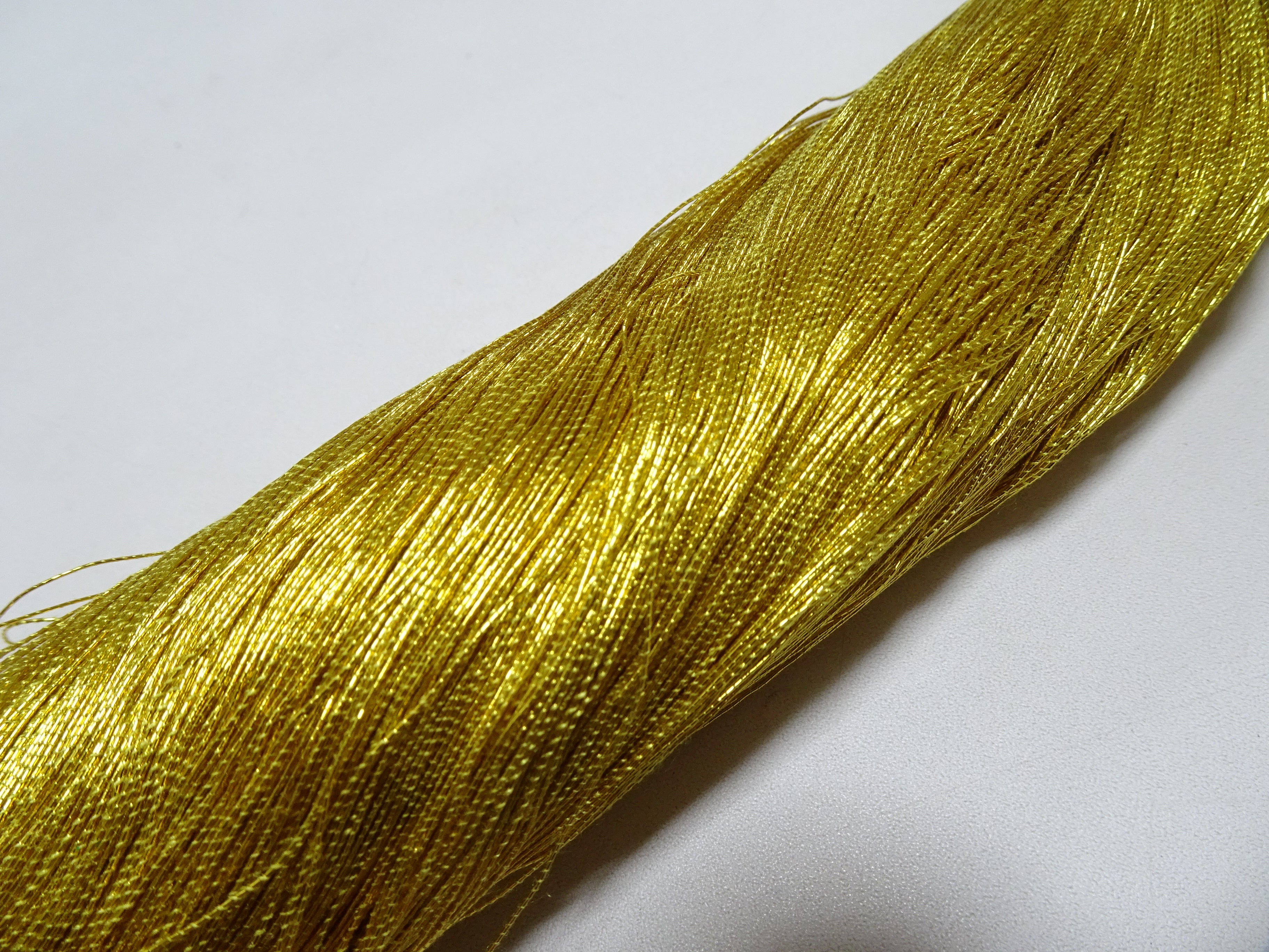 Special Price!!Japanese Vintage High Class Aluminum Leaf Gold Thread 5 Embroidery 1000M  0.40mm  17707
