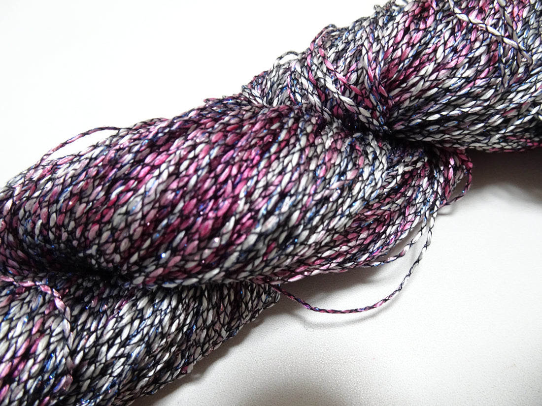 Japanese Tanaka Gen Silk – One-of-a-Kind Hand-Dyed Artistic Silk Thread, Rare Japanese Artisan Yarn, Limited Stock 16464