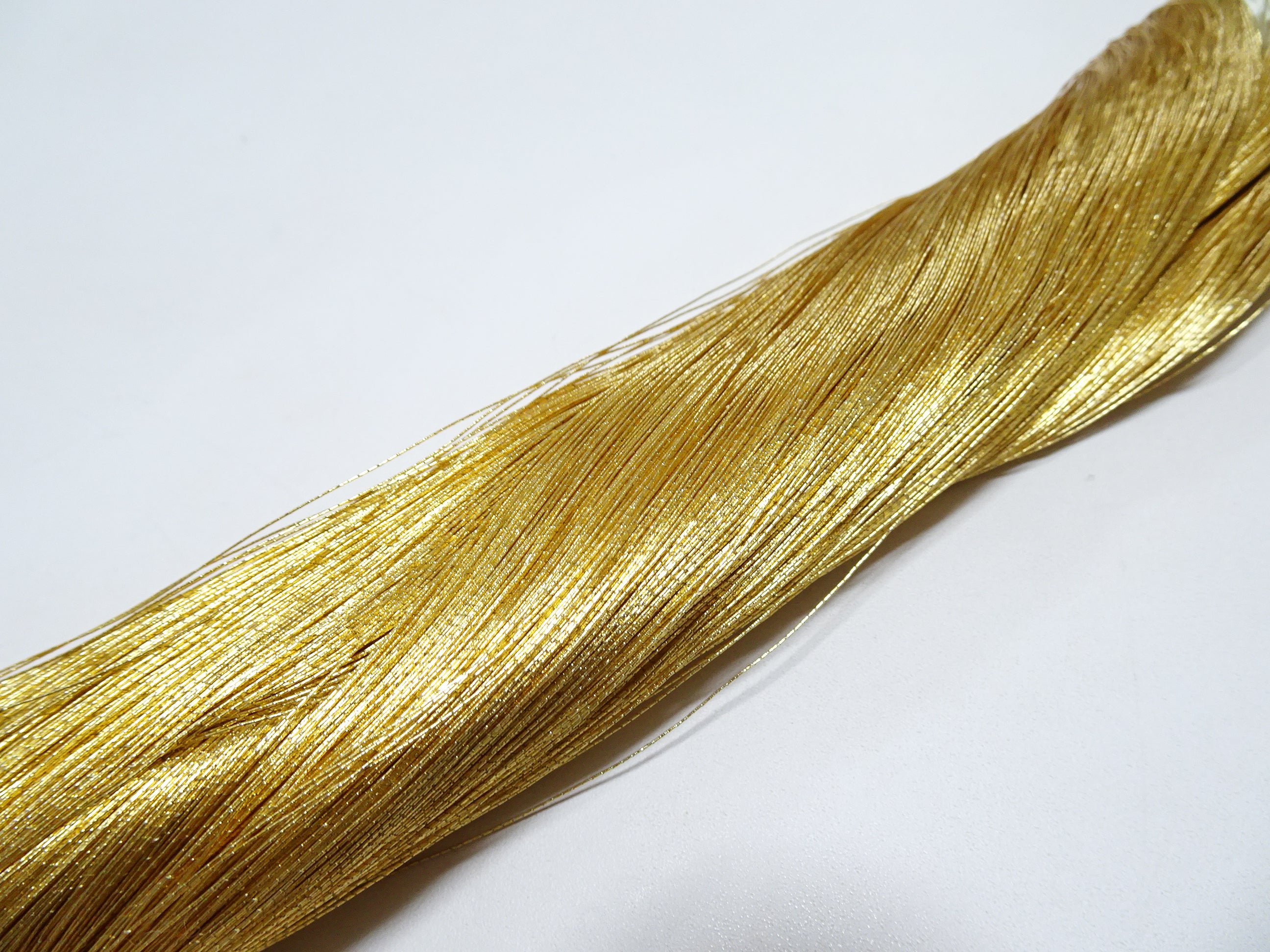 Special price!Japanese Vintage Gold leaf thread embroidery 12385 1000M  0.30mm