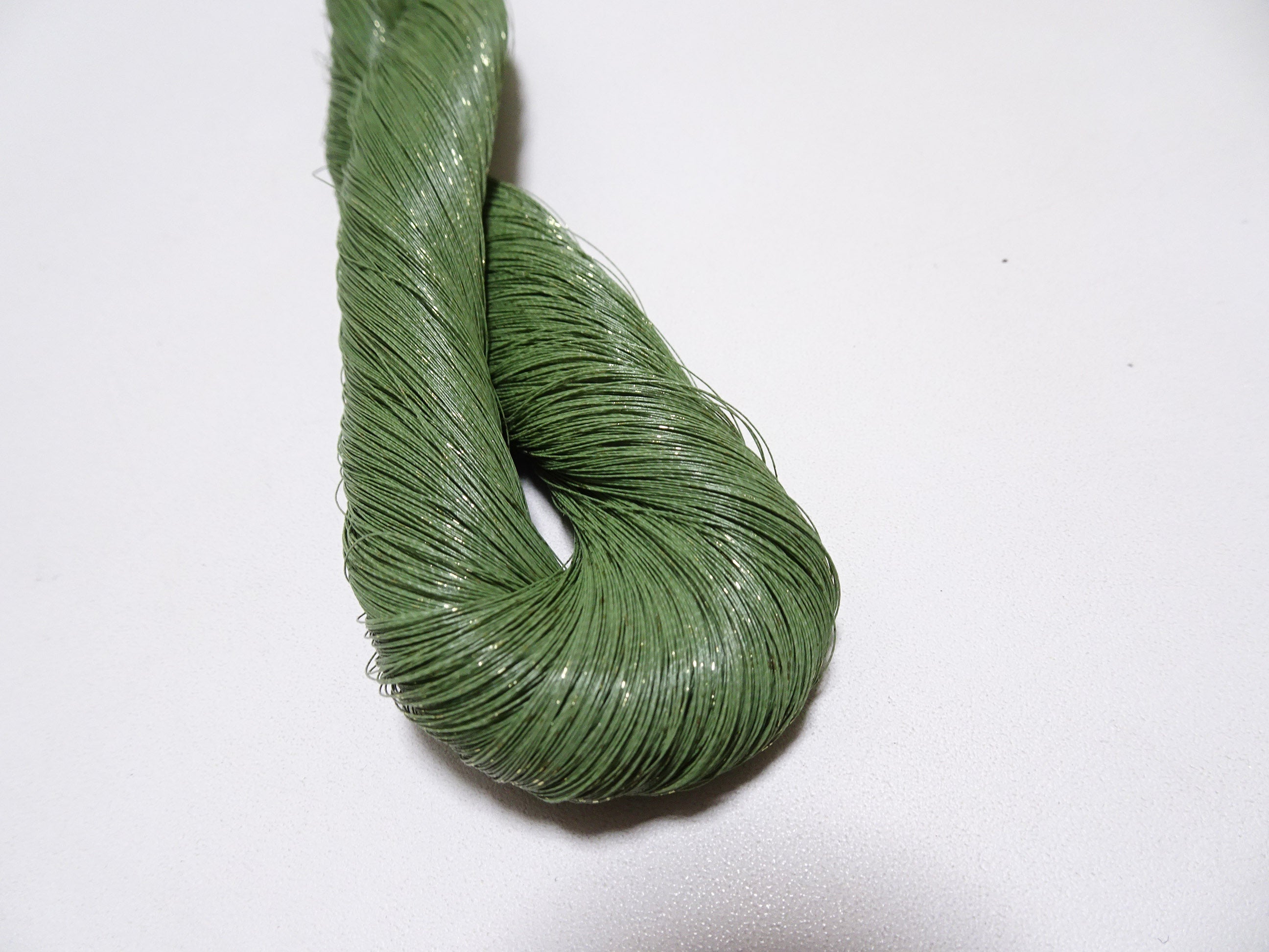 Special price! Japanese Vintage Super Rare Urushi (japanese lacquer) Kinsunago thread Over 1000M  0.16mm  12594