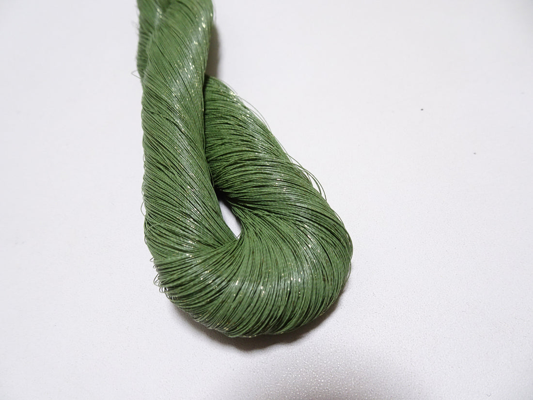 Special price! Japanese Vintage Super Rare Urushi (japanese lacquer) Kinsunago thread Over 1000M  0.16mm  12594