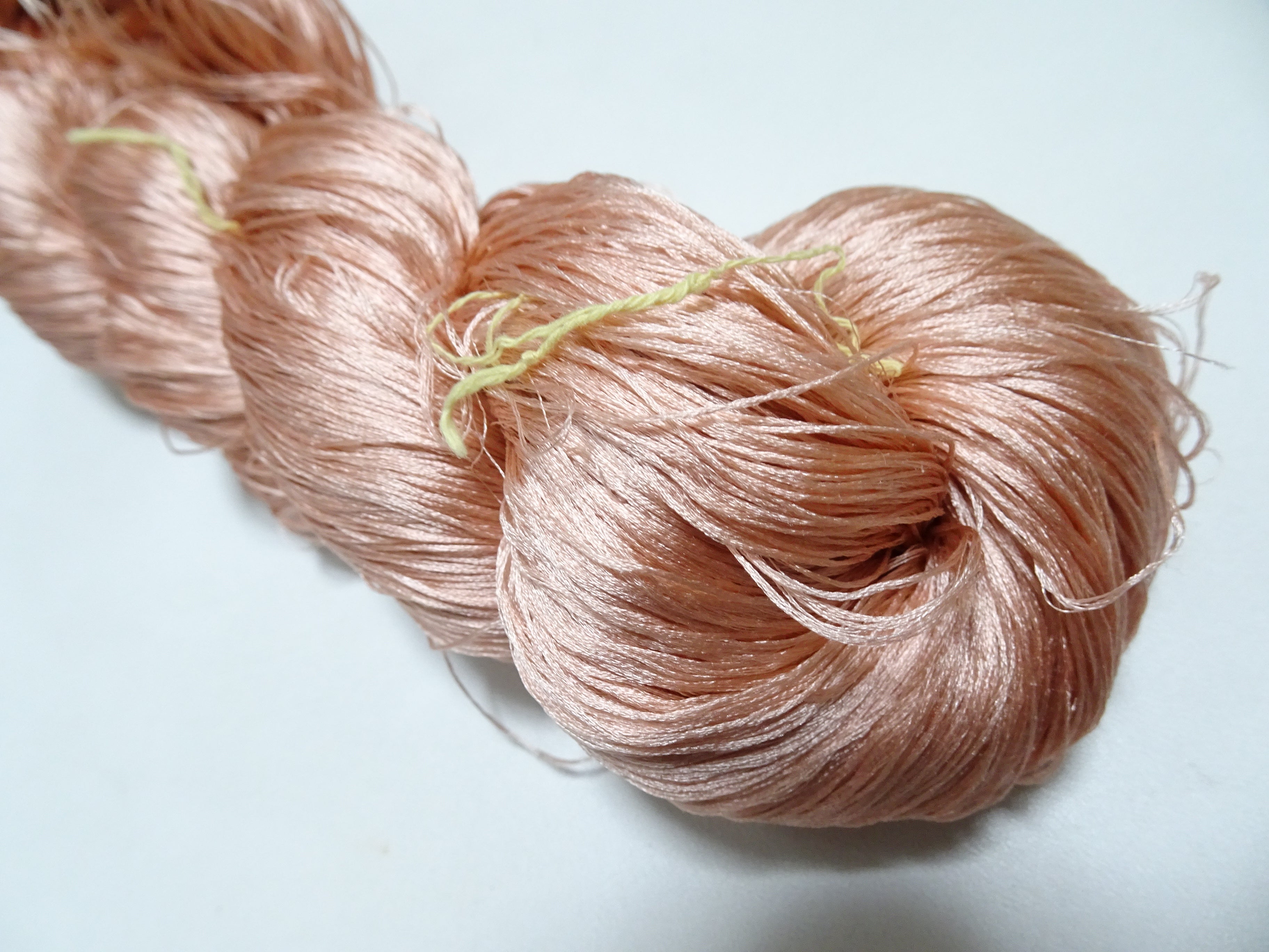 Japanese Vintage 6 Loose-Twist Silk Threads 19237