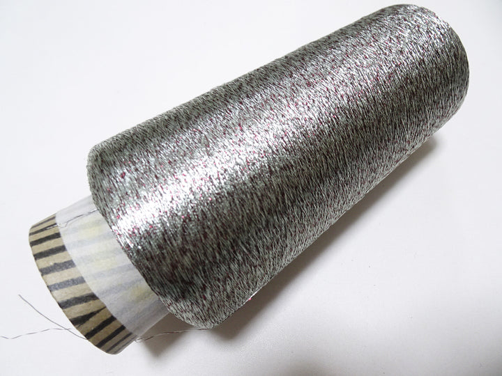 Super Special price! Japanese vintage metallic lame thread embroidery 5000M 9333