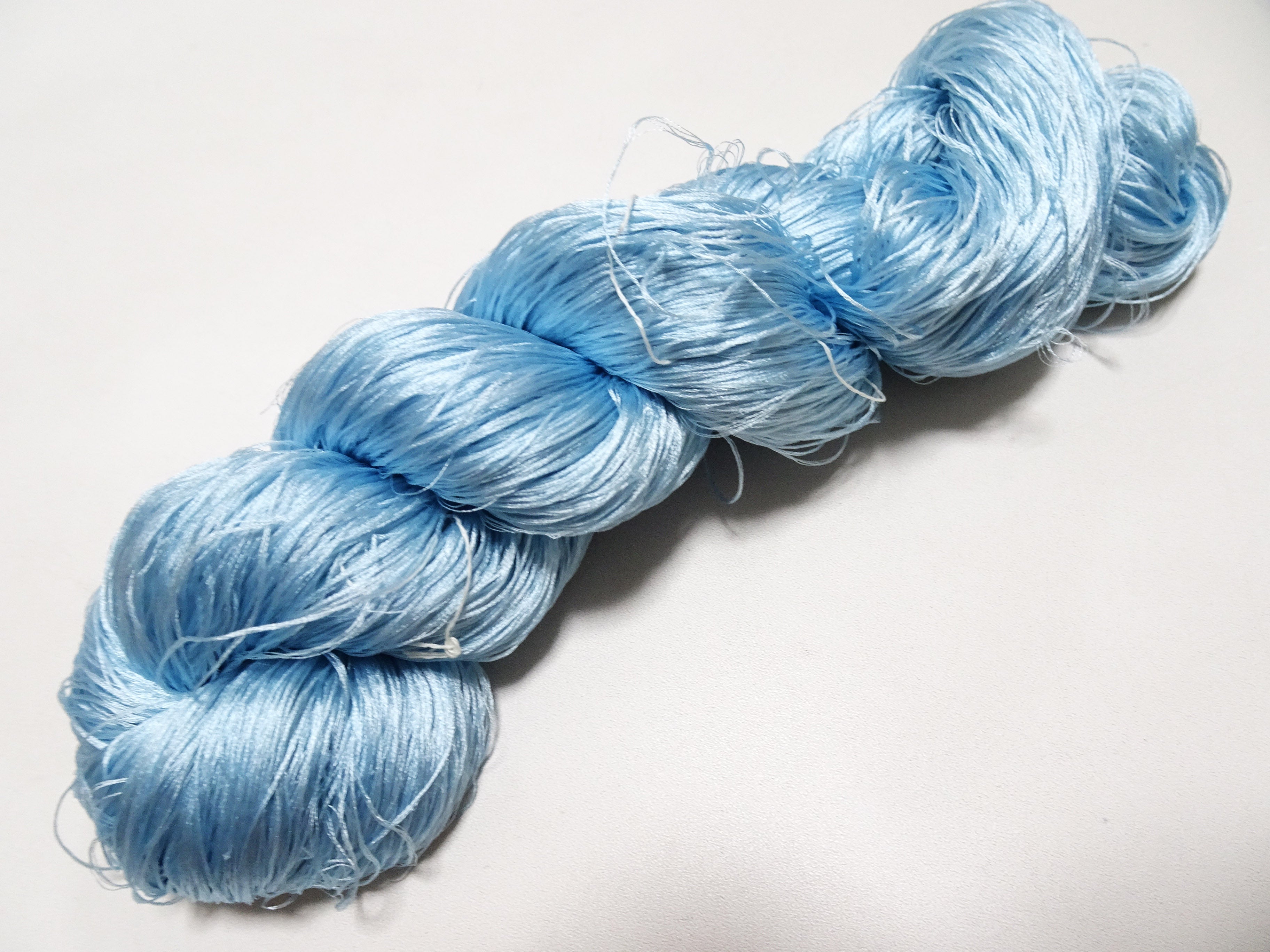 Japanese Vintage 6 Loose-Twist Silk Threads 19238