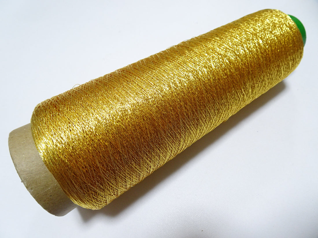 Japanese vintage Superb gold leaf thread 311  embroidery 1000M  0.30mm