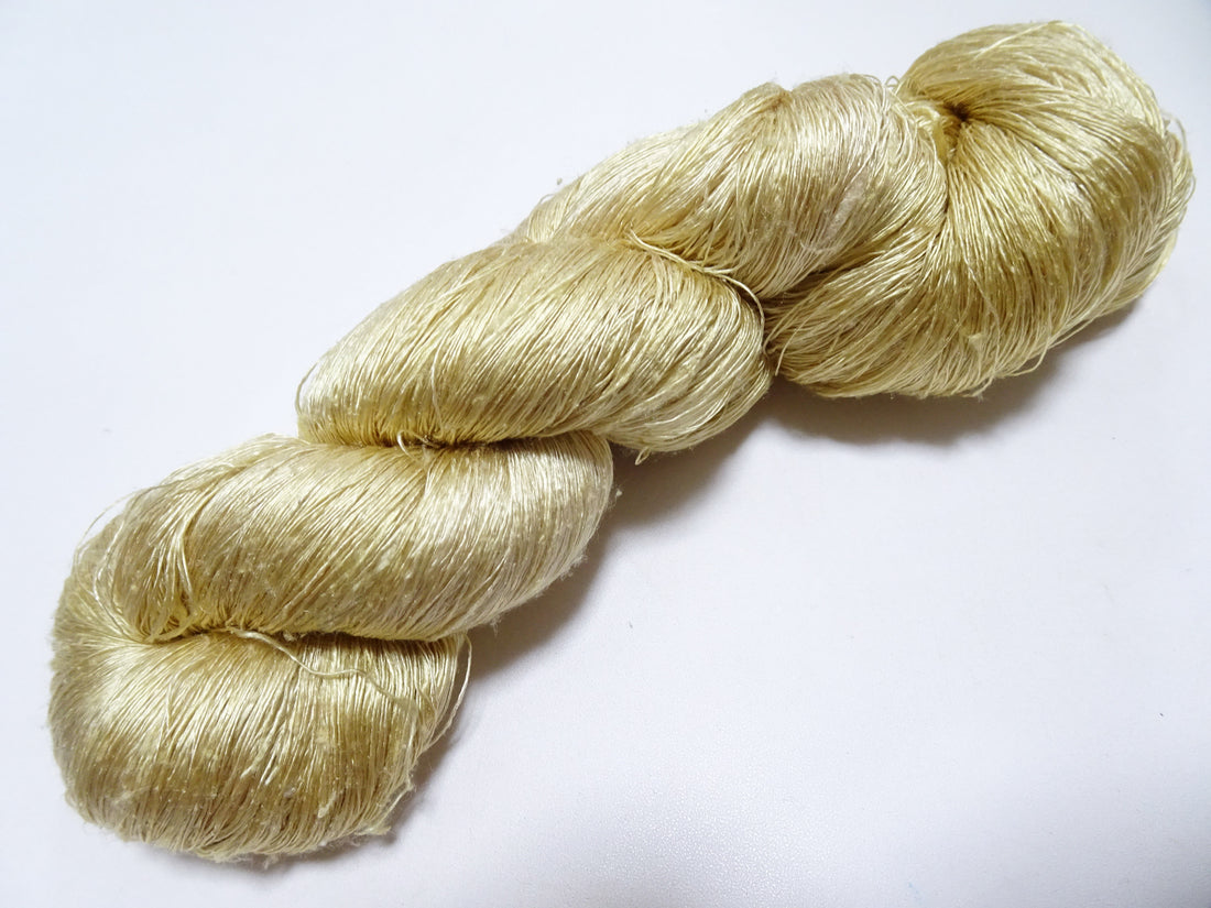 Japanese Vintage loose Twisted Silk Thread Embroidery 14527