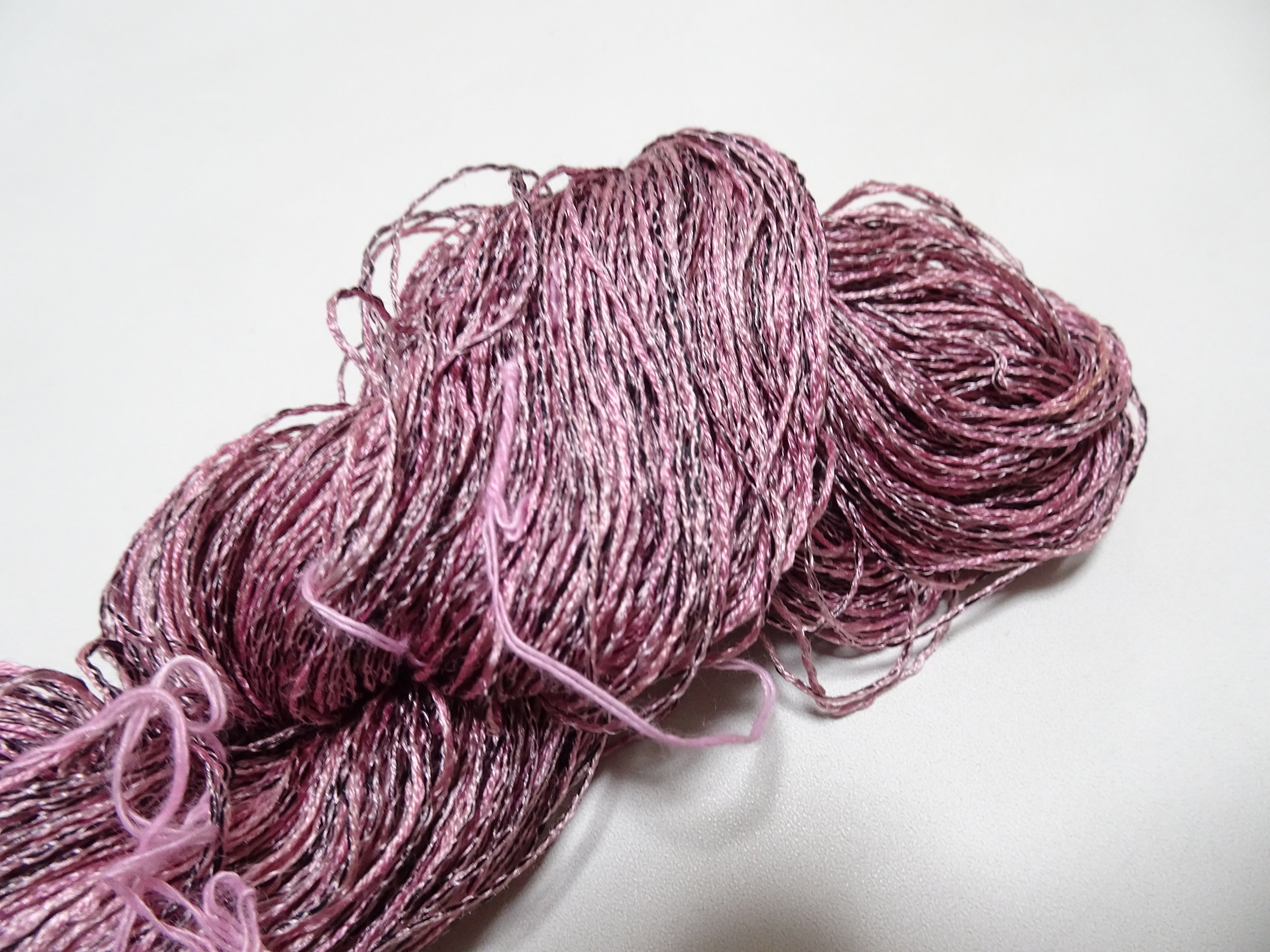 Japanese Tanaka Gen Silk – One-of-a-Kind Hand-Dyed Artistic Silk Thread, Rare Japanese Artisan Yarn, Limited Stock 16465