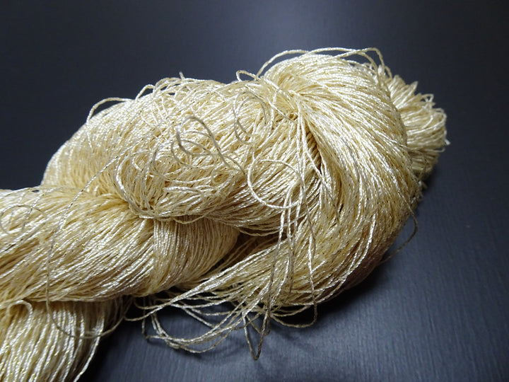 Japanese Vintage High Class Rare Silk Thread Mixture of Gold embroidery 17686