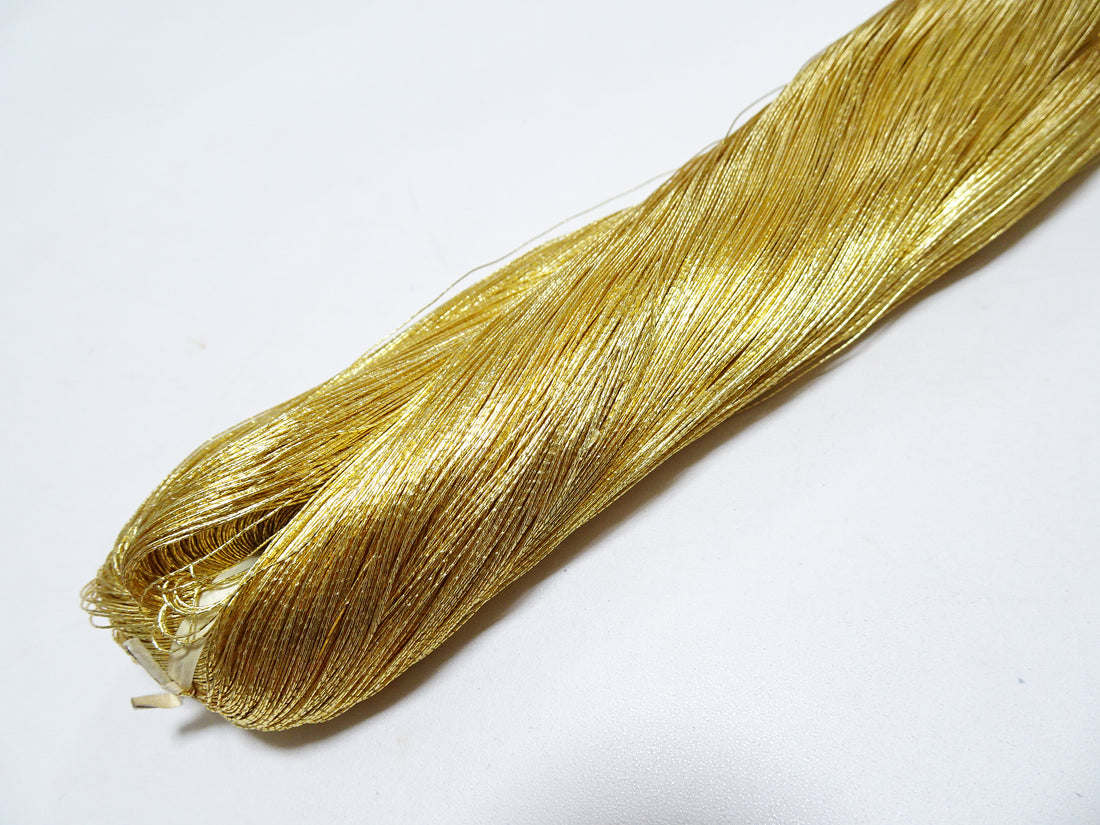 Special price!Japanese Vintage Gold leaf thread embroidery 12386 1000M  0.30mm