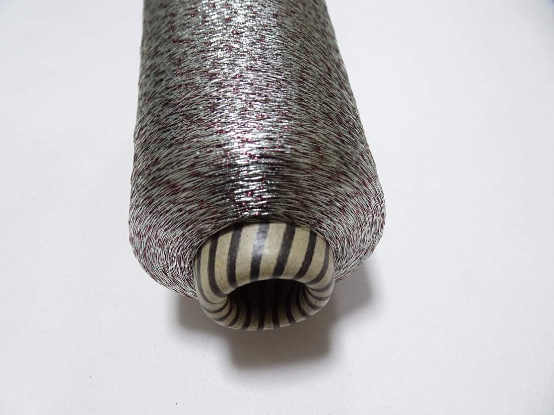 Super Special price! Japanese vintage metallic lame thread embroidery 5000M 9333