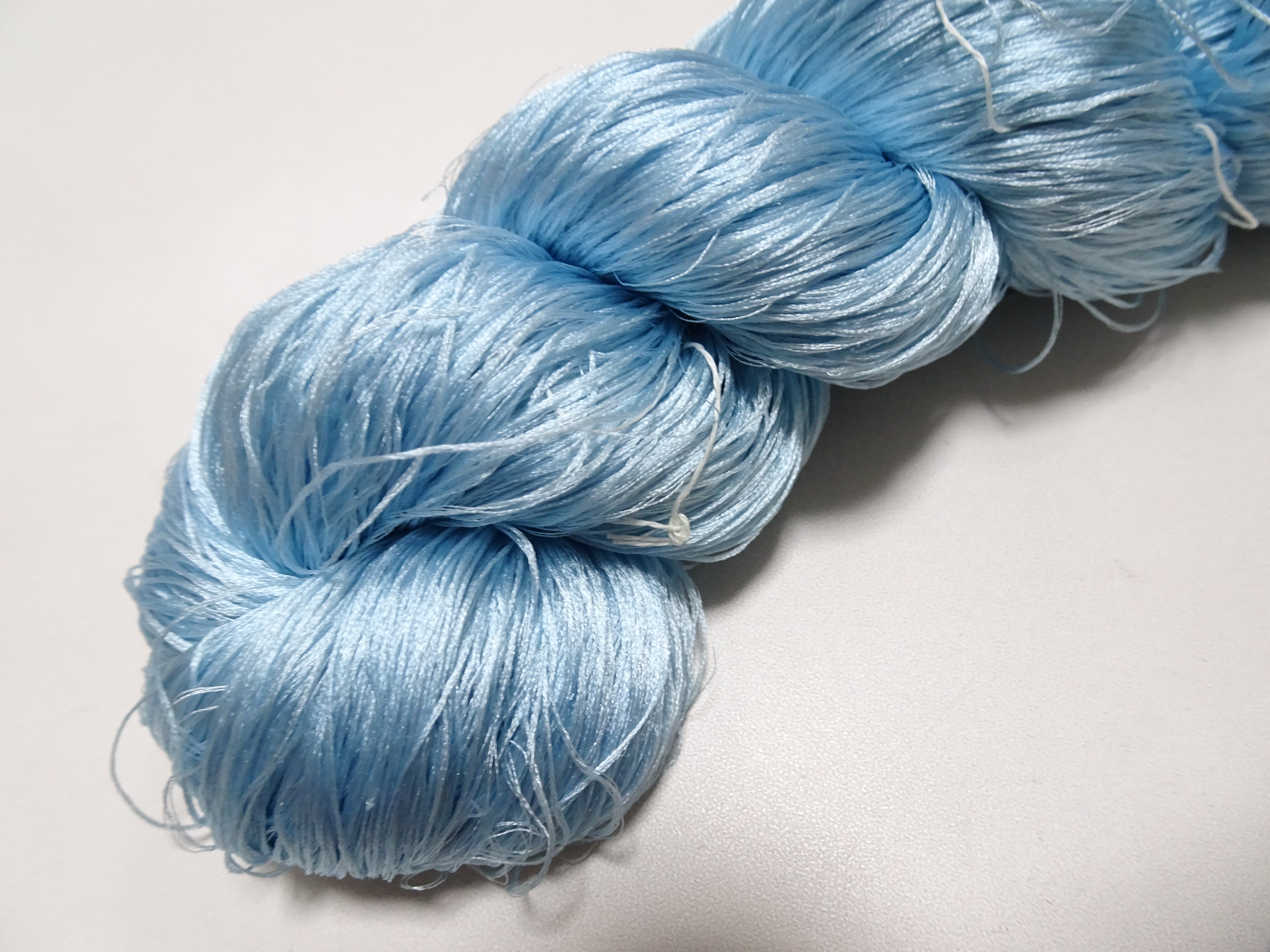 Japanese Vintage 6 Loose-Twist Silk Threads 19238