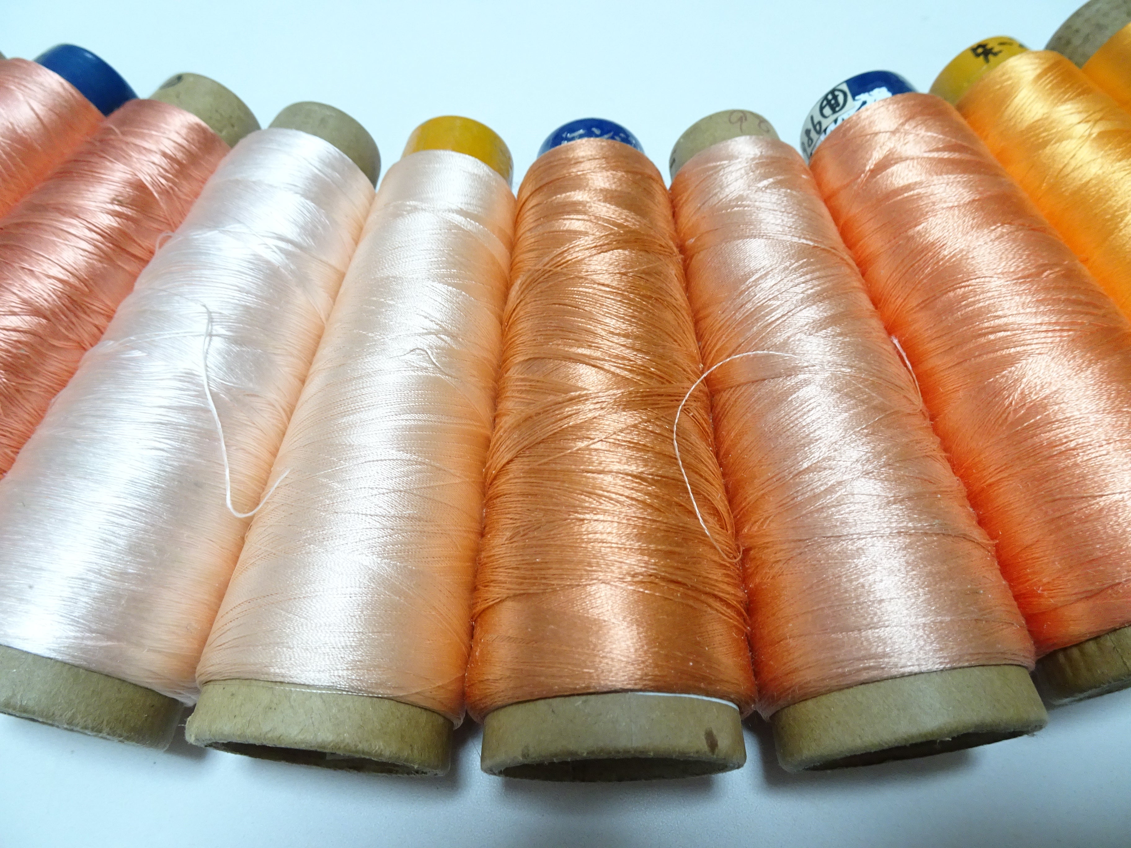 Special Price!! Japanese vintage silk thread 10sets embroidery Over 6,000 meters  16356