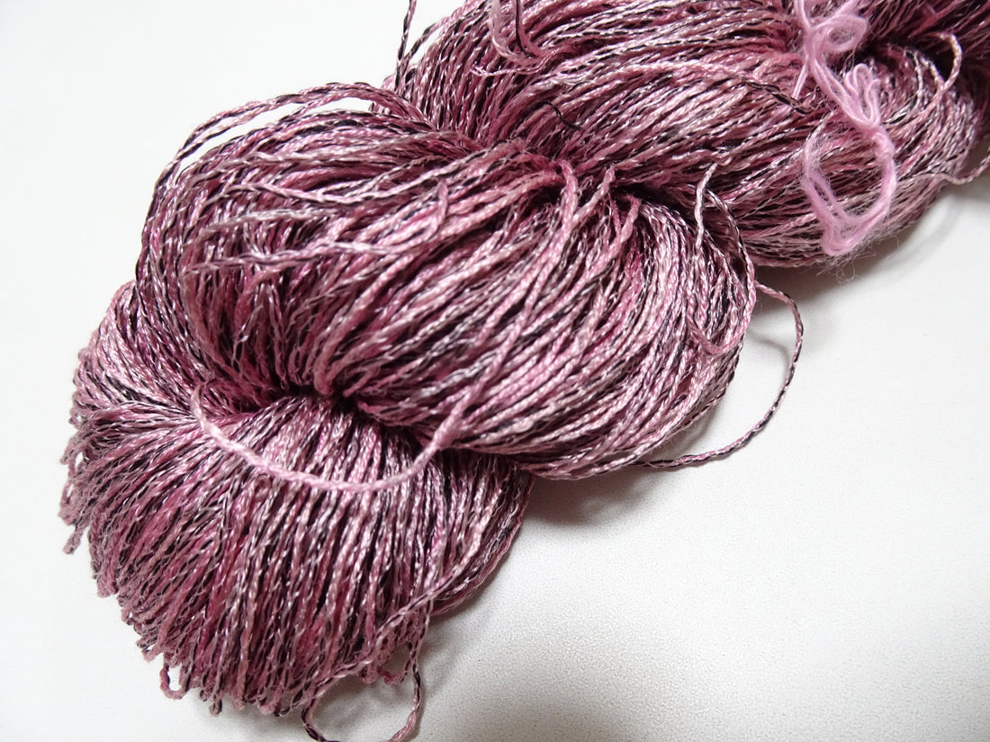Japanese Tanaka Gen Silk – One-of-a-Kind Hand-Dyed Artistic Silk Thread, Rare Japanese Artisan Yarn, Limited Stock 16465