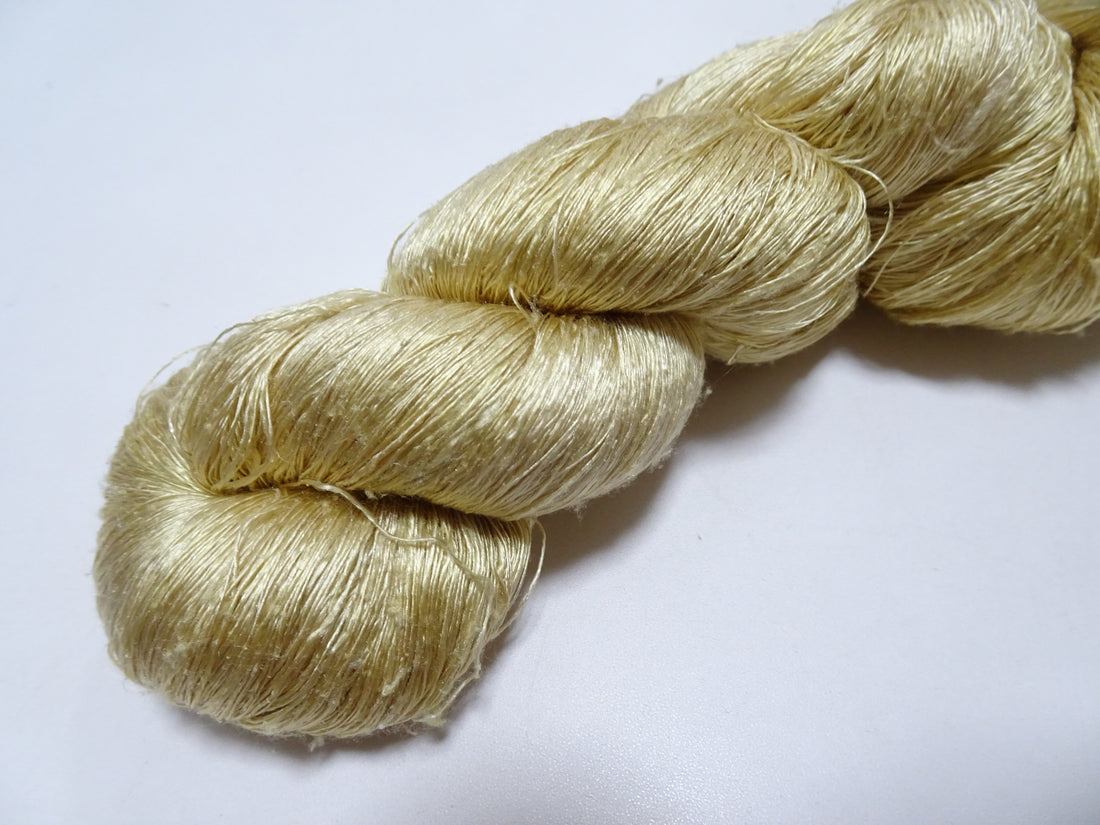 Japanese Vintage loose Twisted Silk Thread Embroidery 14527