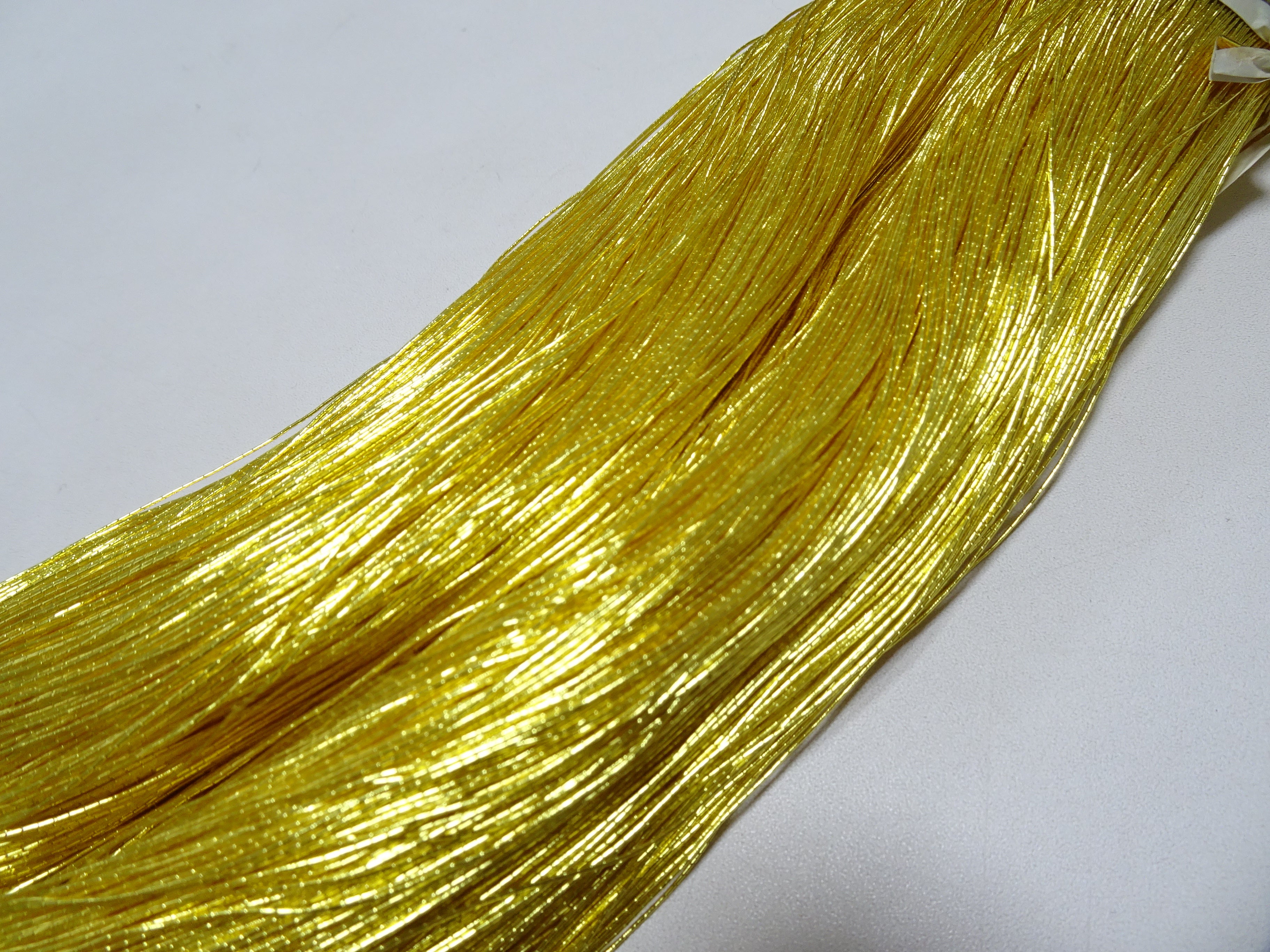 Special Price!! Japanese Vintage High Class Gold Leaf Thread 65 Embroidery  1000M  0.45mm  17708