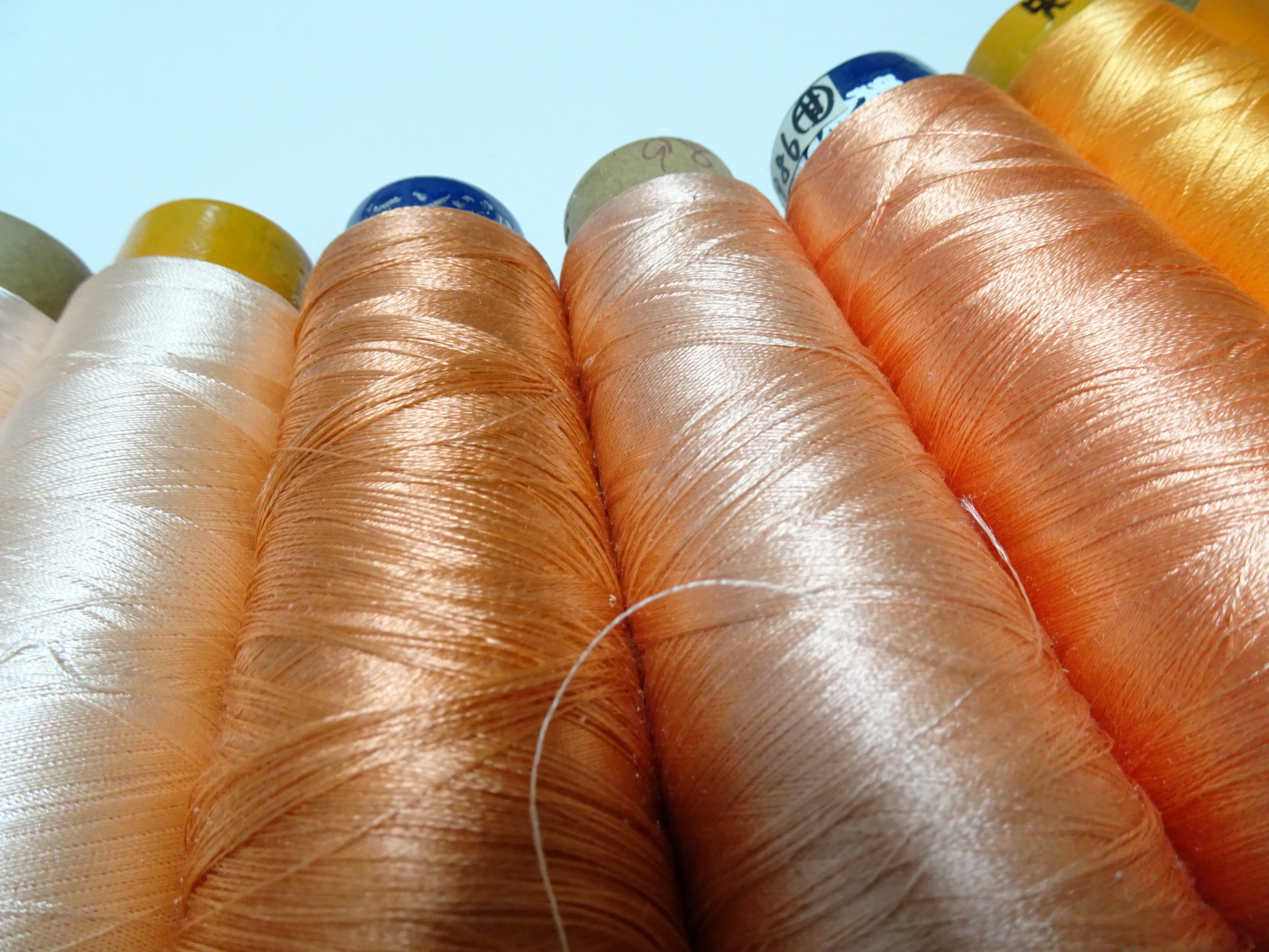 Special Price!! Japanese vintage silk thread 10sets embroidery Over 6,000 meters  16356