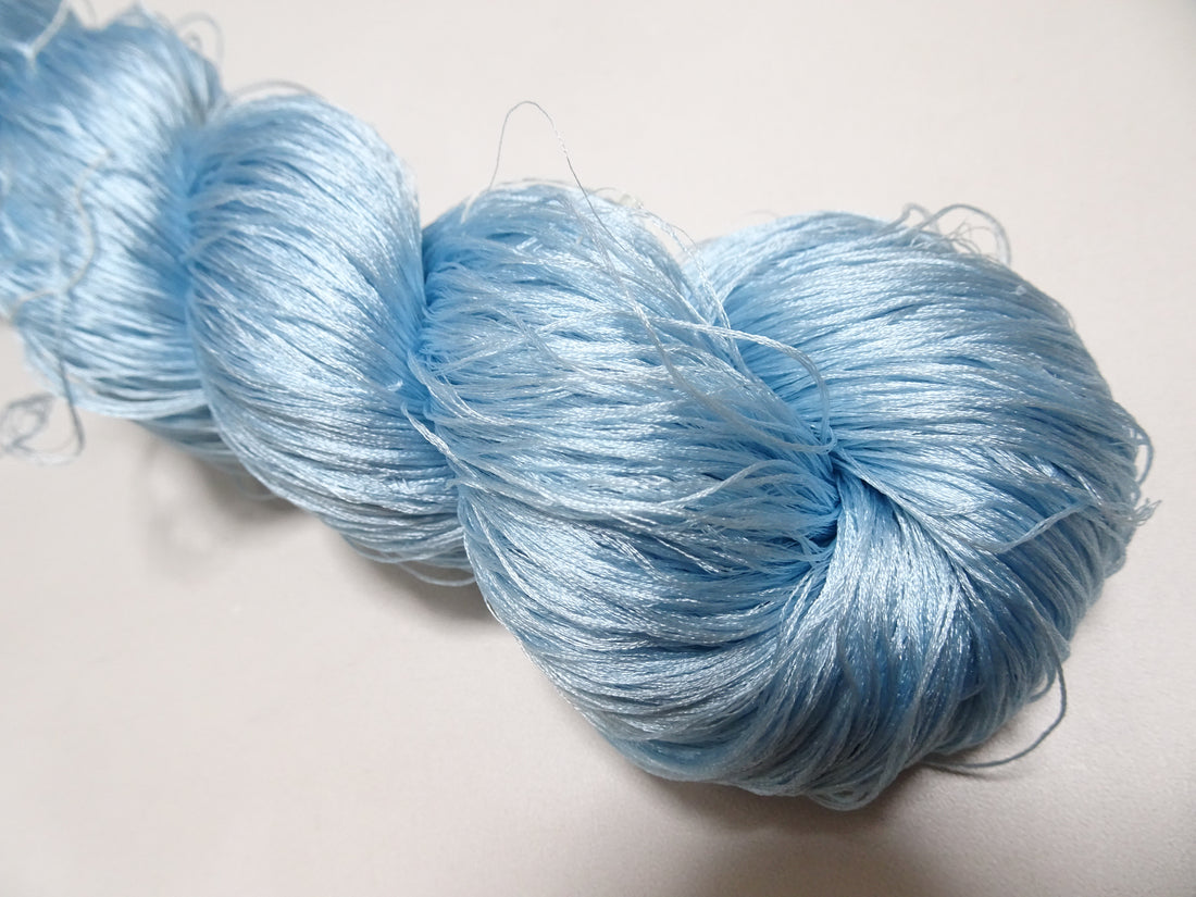 Japanese Vintage 6 Loose-Twist Silk Threads 19238