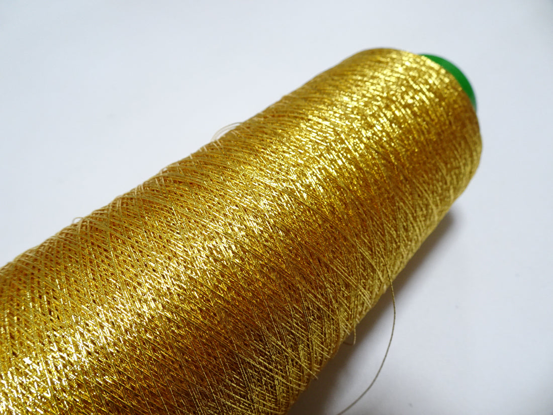 Japanese vintage Superb gold leaf thread 311  embroidery 1000M  0.30mm