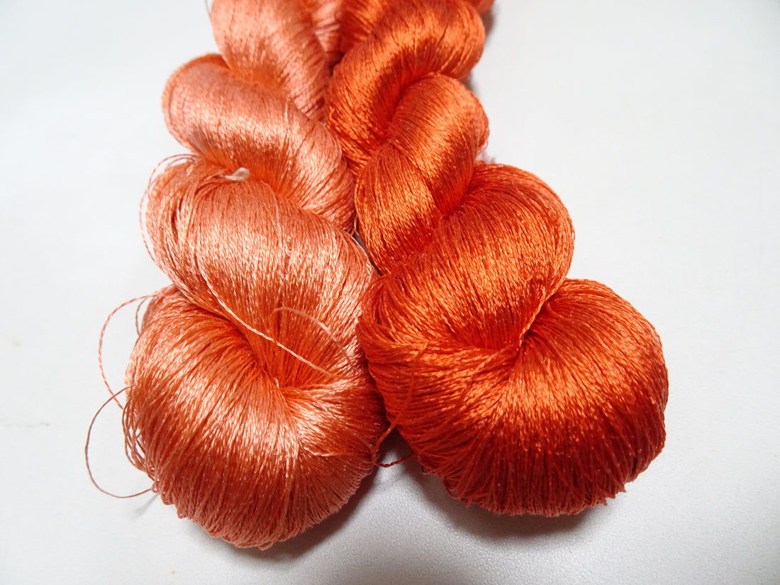 Japanese Vintage Twisted Silk Thread 2sets Embroidery 16944