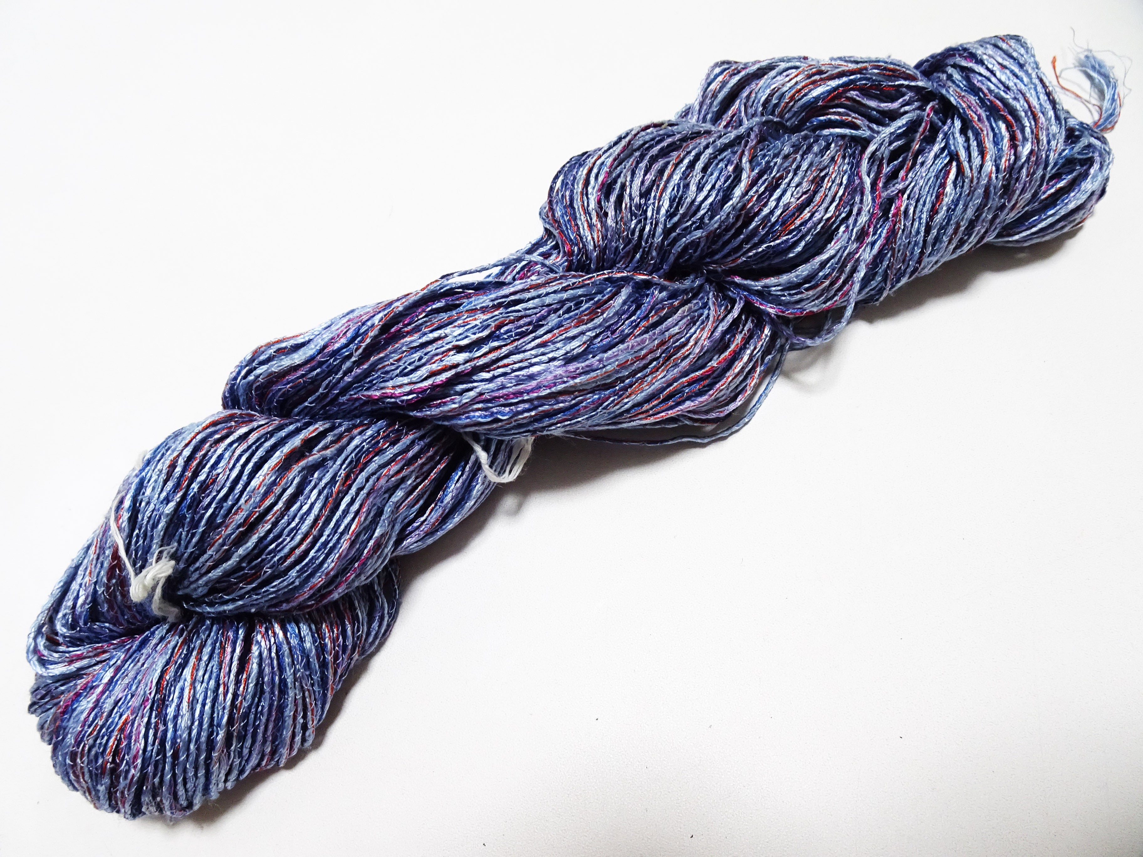 Japanese Tanaka Gen Silk – One-of-a-Kind Hand-Dyed Artistic Silk Thread, Rare Japanese Artisan Yarn, Limited Stock 16499