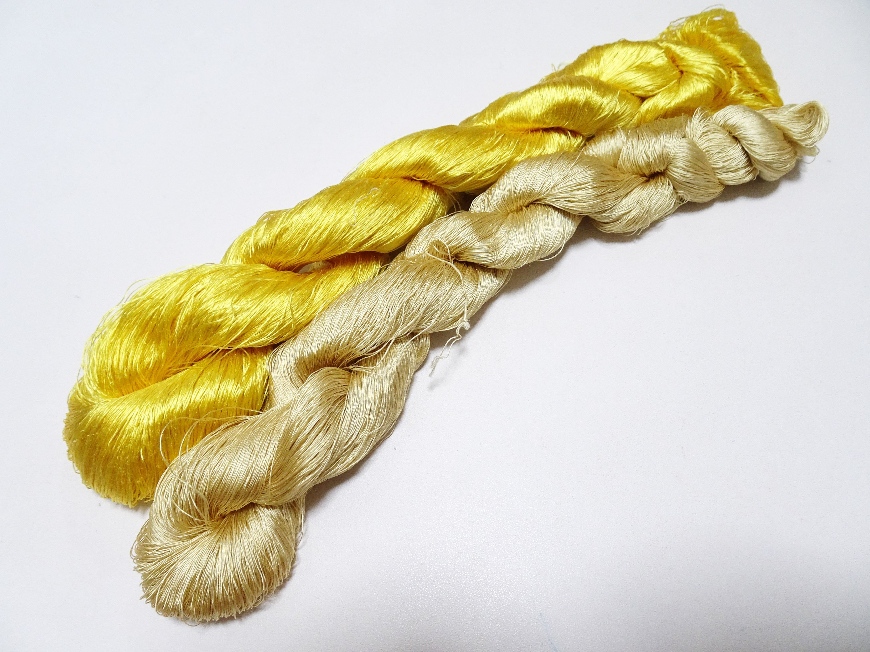 Japanese Vintage loose Twisted Silk Thread 2sets Embroidery 14528
