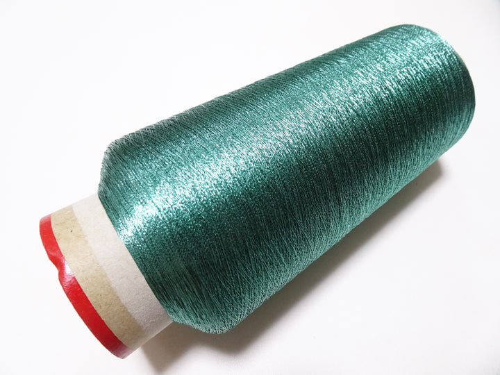 Japanese vintage rare Superb pure silver leaf thread color 41  5000M  0.16mm