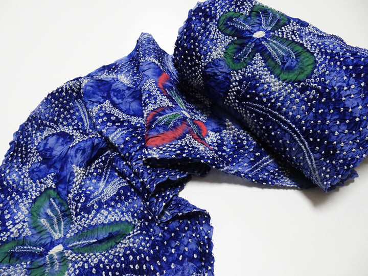 Japanese Vintage Cotton Bolt Arimatsu Narumi Shibori Indigo Dye 11609
