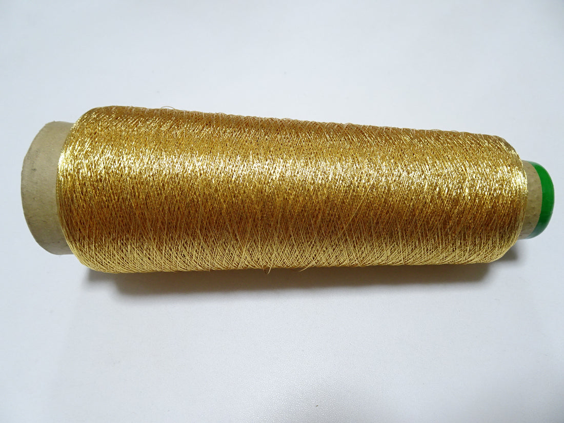 Japanese vintage Superb gold leaf thread 312  embroidery 1000M  0.30mm