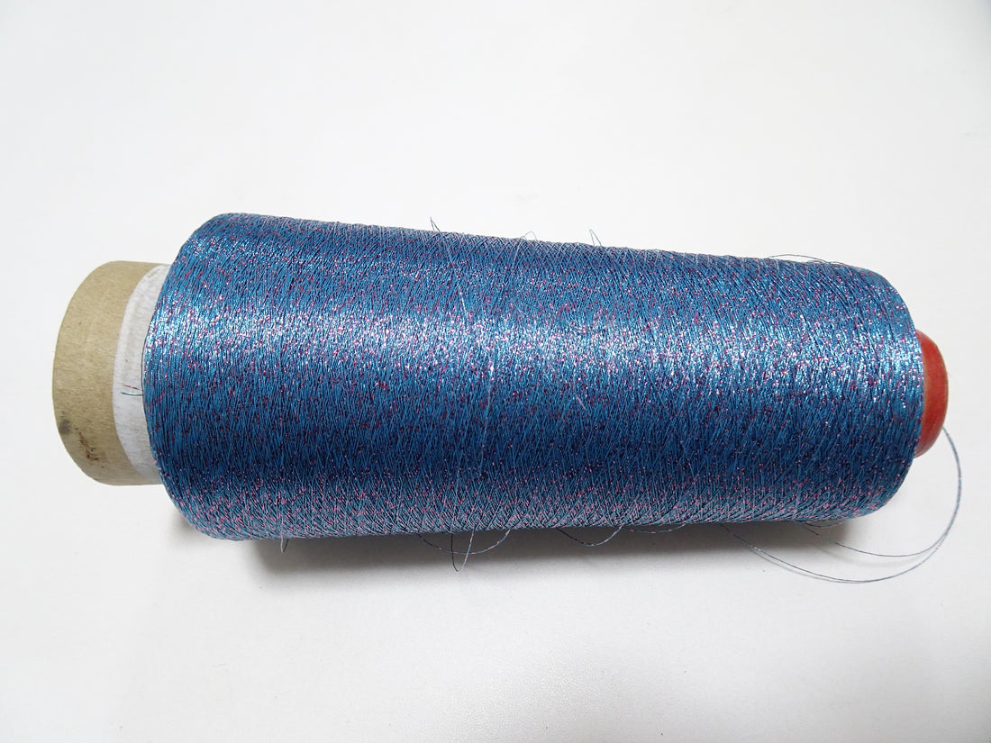 Super Special price! Japanese vintage metallic lame thread embroidery 5000M 9334