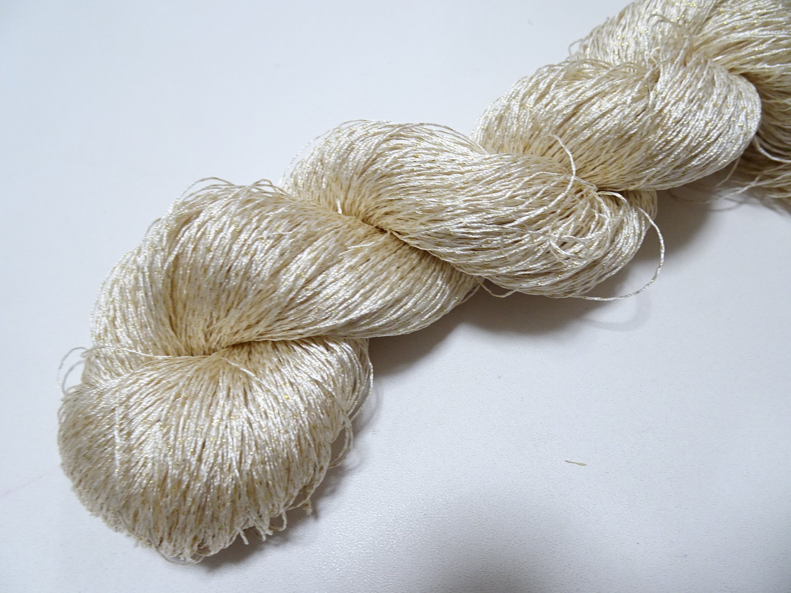 Japanese vintage high class rare silk thread Mixture of Gold embroidery 9507