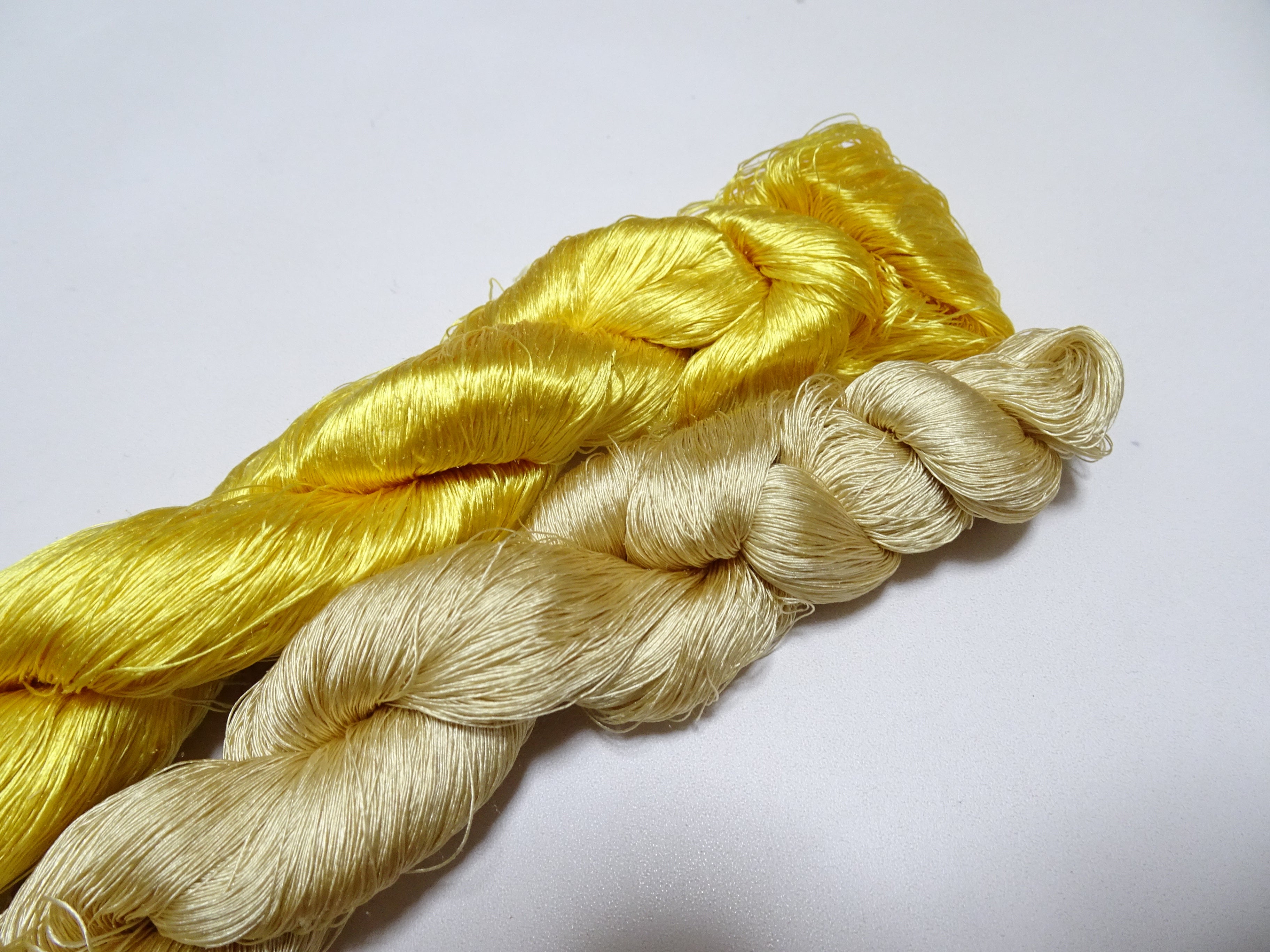 Japanese Vintage loose Twisted Silk Thread 2sets Embroidery 14528