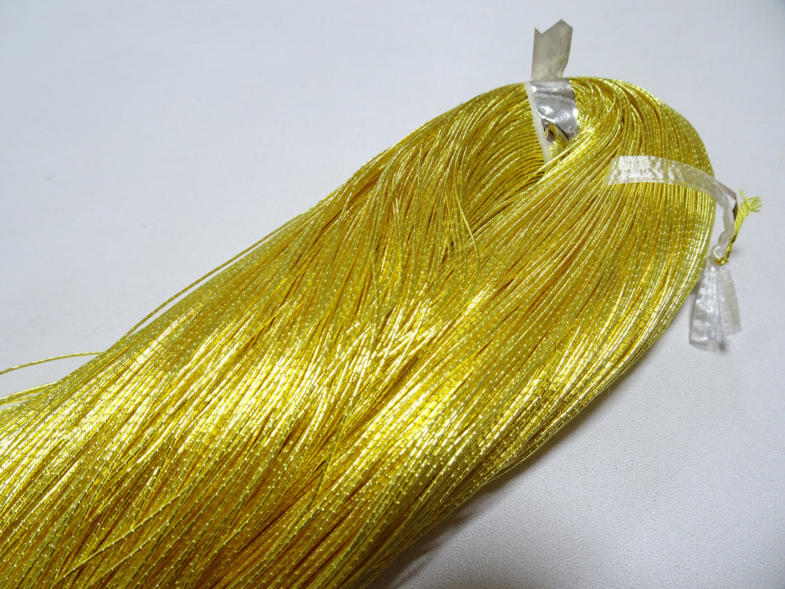 Special Price!! Japanese Vintage High Class Gold Leaf Thread 7 Embroidery  1000M  0.50mm  17709